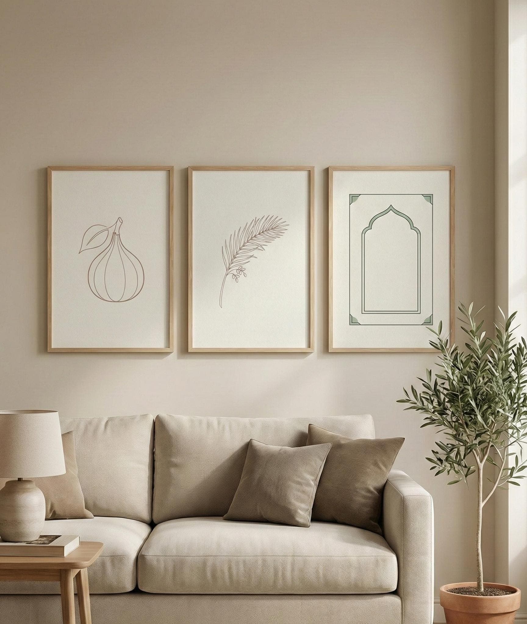 Ramadan Wall Art Set | Minimalist Islamic Prints (Digital Download)