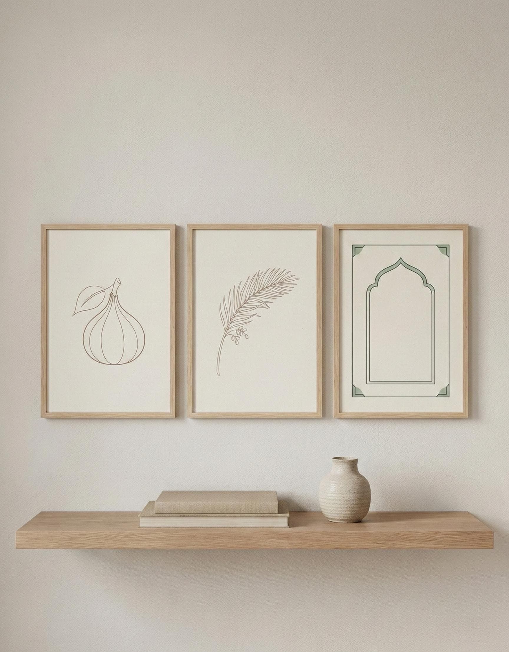 Ramadan Wall Art Set | Minimalist Islamic Prints (Digital Download) - image 4