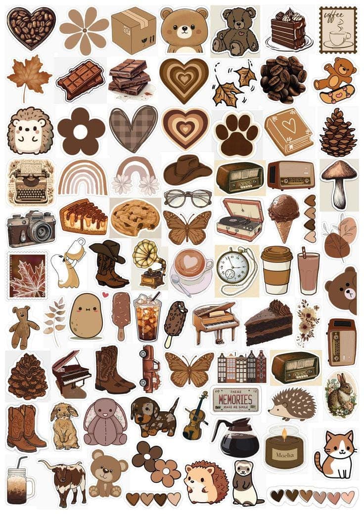 Brown Minimalist Wall Art | Cozy Printable Home Decor | Little Things That Feel Like Home - image 5