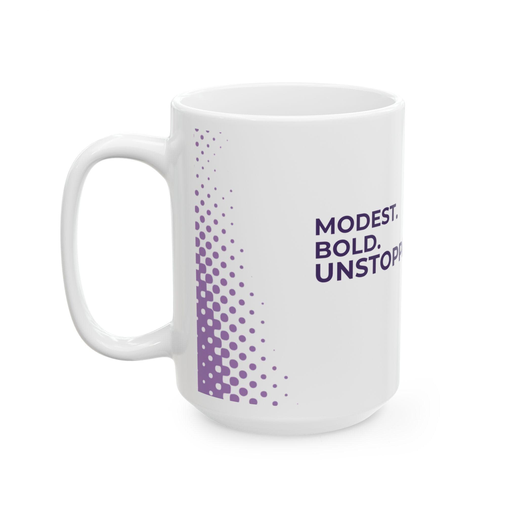 Hijabi Coffee Mug, Bold Muslim Woman Art, Modest Fashion Gift, Islamic Gift for Women, Muslimah Coffee Cup, Hijab Style Mug, Office Mug - image 4