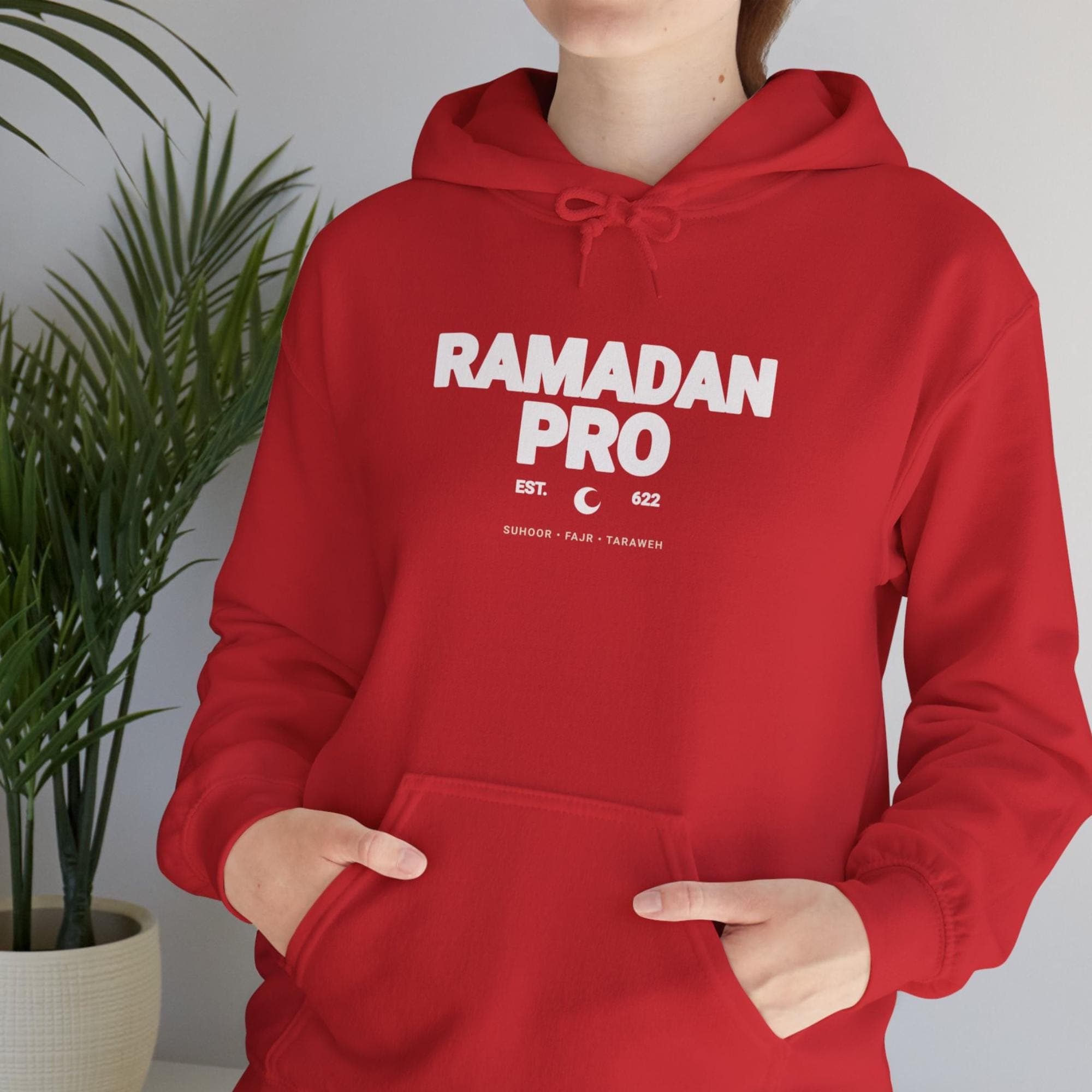 Ramadan Pro Hoodie Muslim Ramadan Sweatshirt Islamic Streetwear Hoodie Ramadan Kareem Apparel Eid Gift for Him or Her Muslim Gift Idea