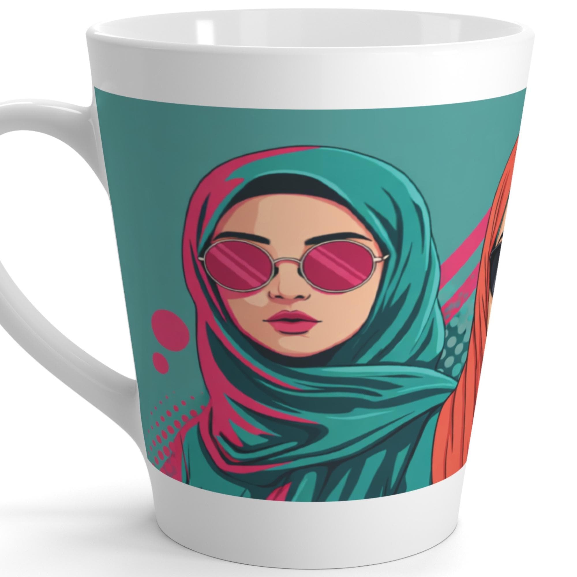 Hijabi Girl Coffee Mug,Bold Muslim Woman Art Mug,Modest Fashion Mug, Islamic Mug,Islamic Gift for Women, Hijab Mug,Muslimah Coffee Cup - image 4