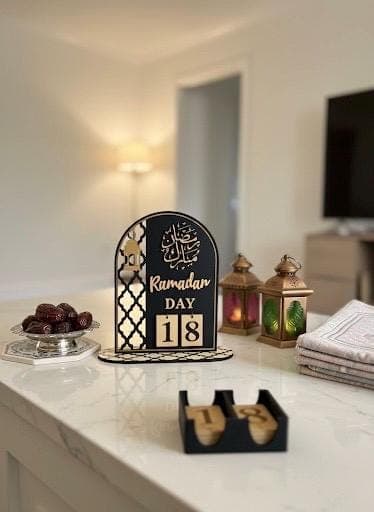 Ramadan Countdown Calendar | Islamic Home Decor, Eid Gift - image 5