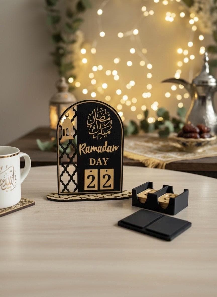 Ramadan Countdown Calendar | Islamic Home Decor, Eid Gift