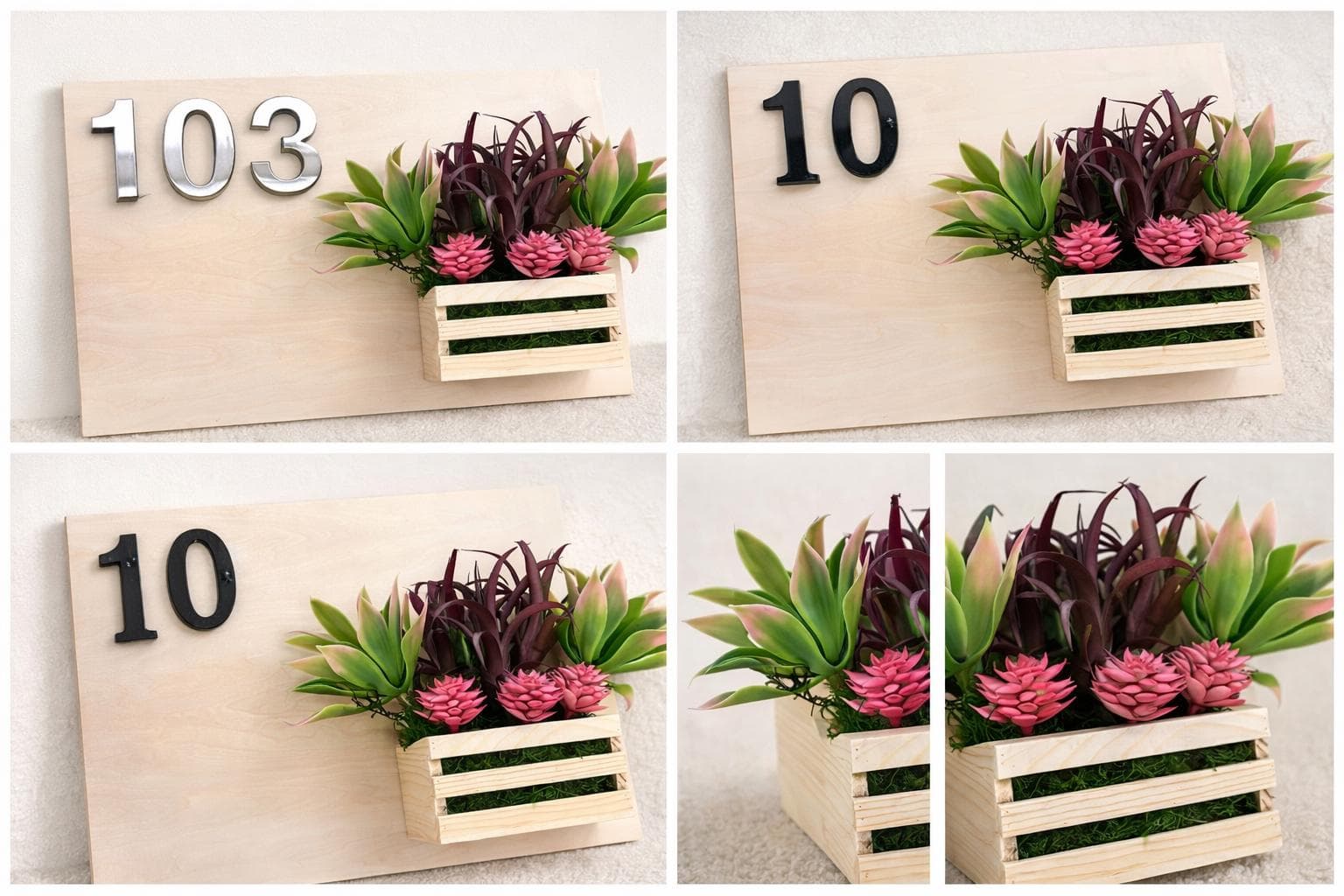 Custom Made Address Planter - image 3