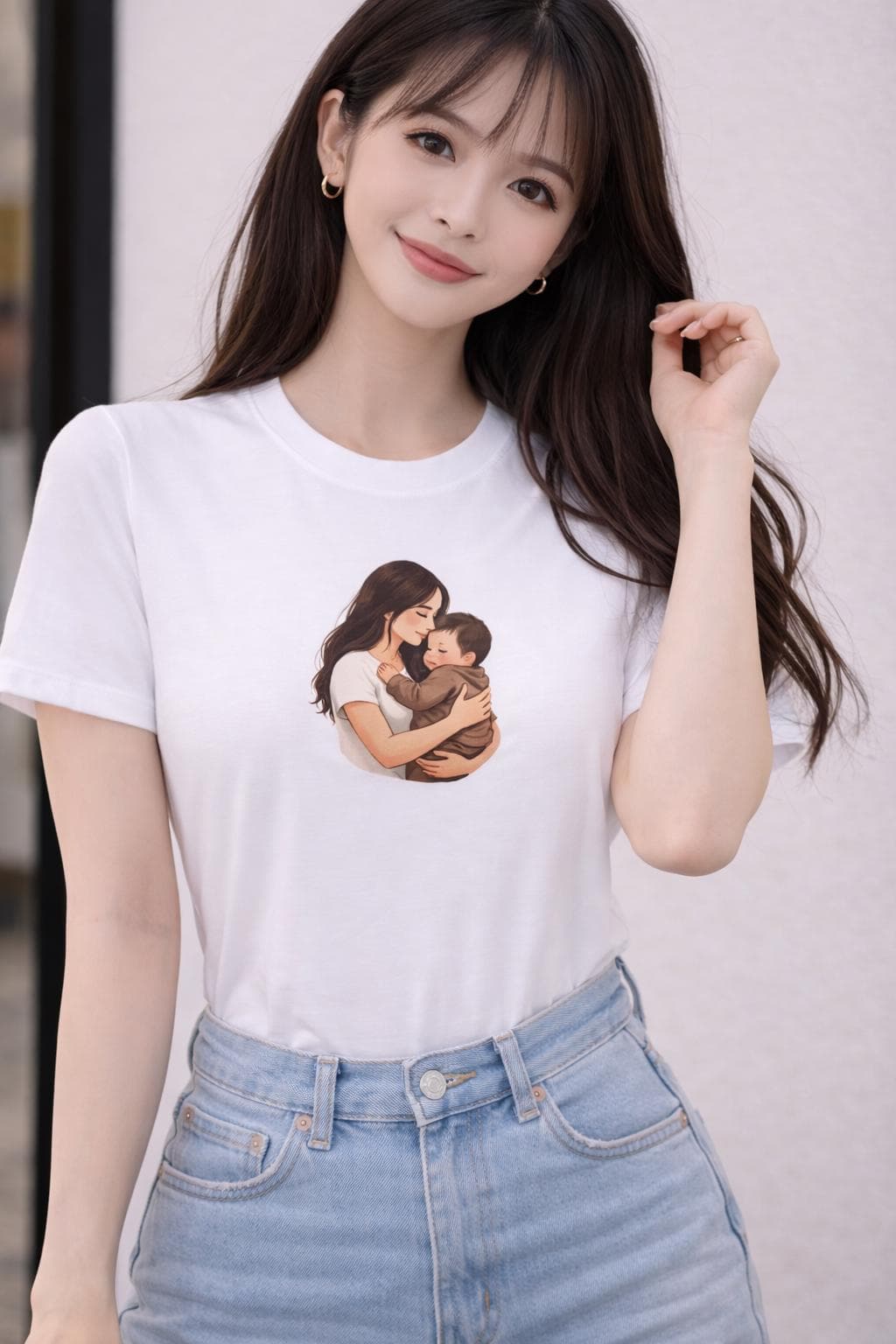Asian Collection Realistic Baby Graphic T-Shirt: Unisex Apparel Supporting Underrepresented Cultures - image 4
