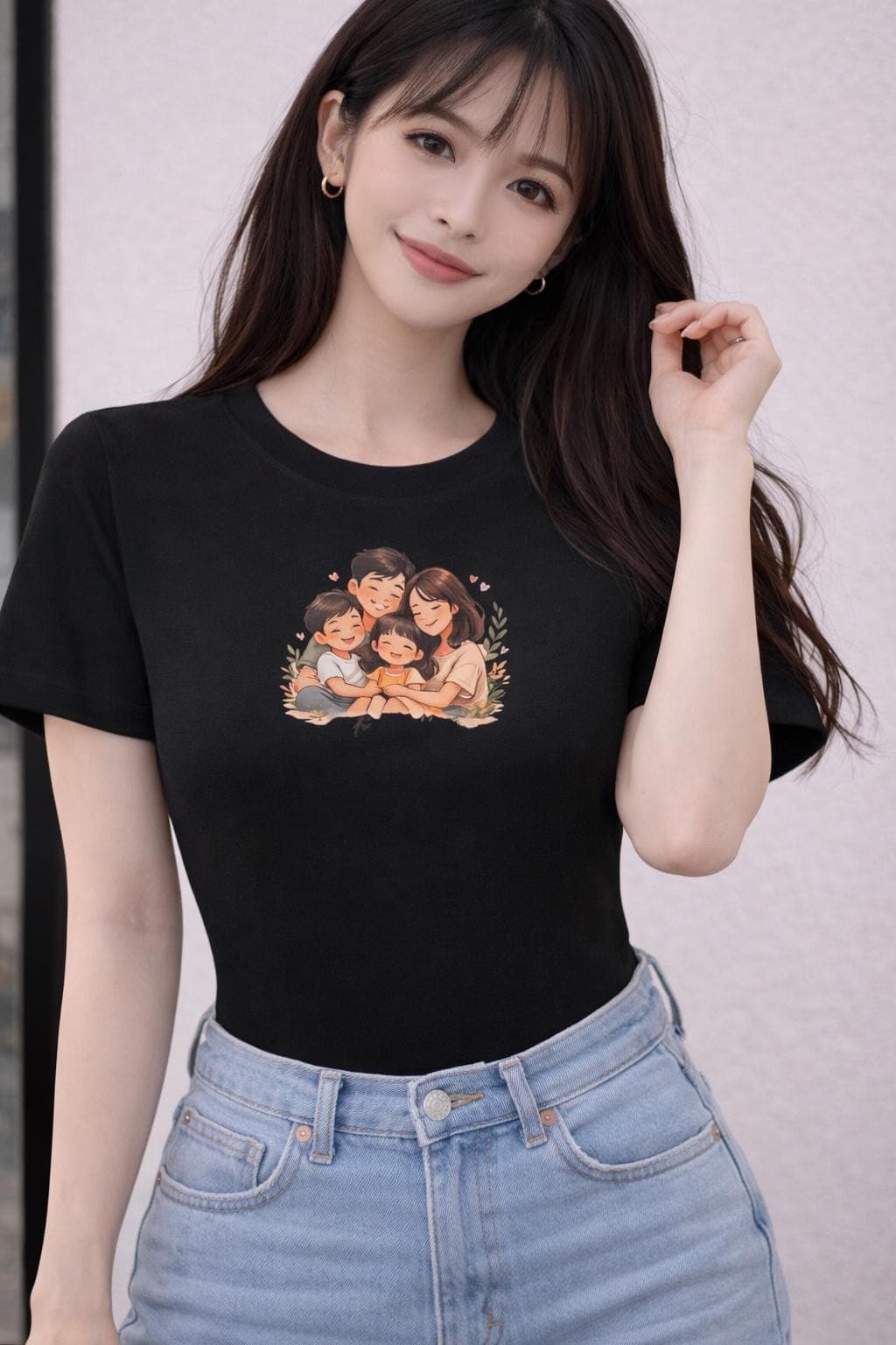 Asian Collection Realistic Baby Graphic T-Shirt: Unisex Apparel Supporting Underrepresented Cultures - image 3