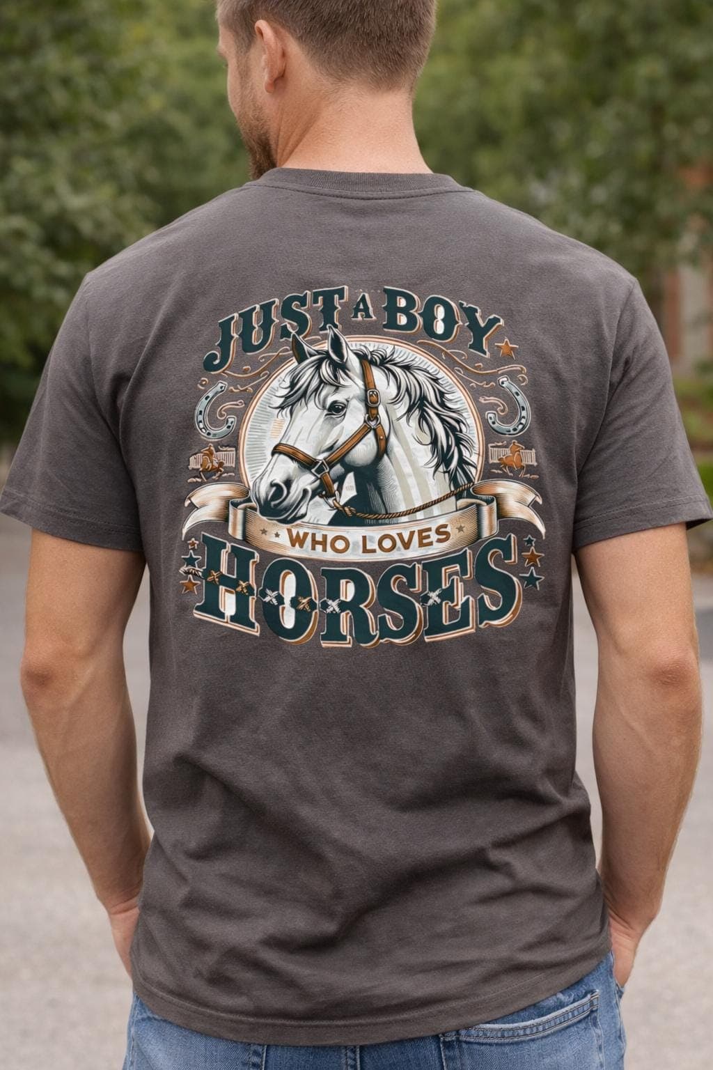 Just A Boy Who Loves Horses