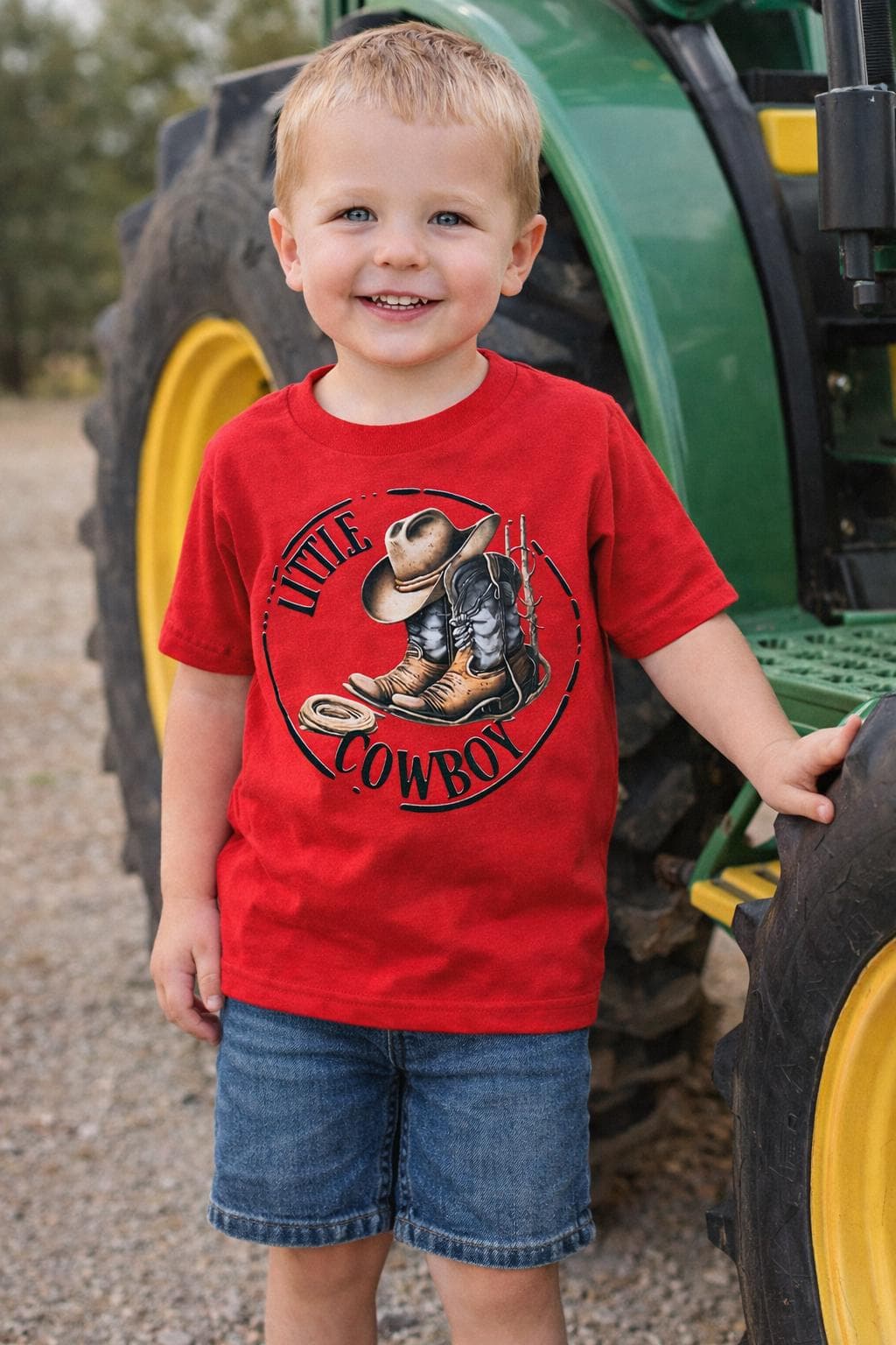 Little Cowboy (Iron On) Toddler Tshirt - image 4