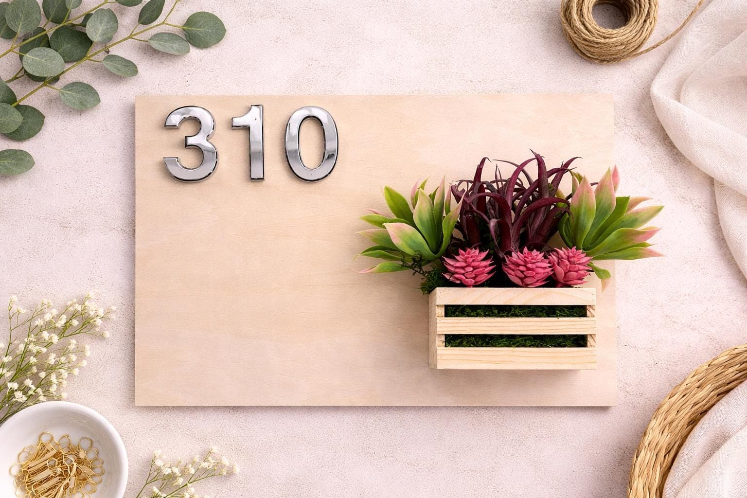 Custom Made Address Planter - image 4