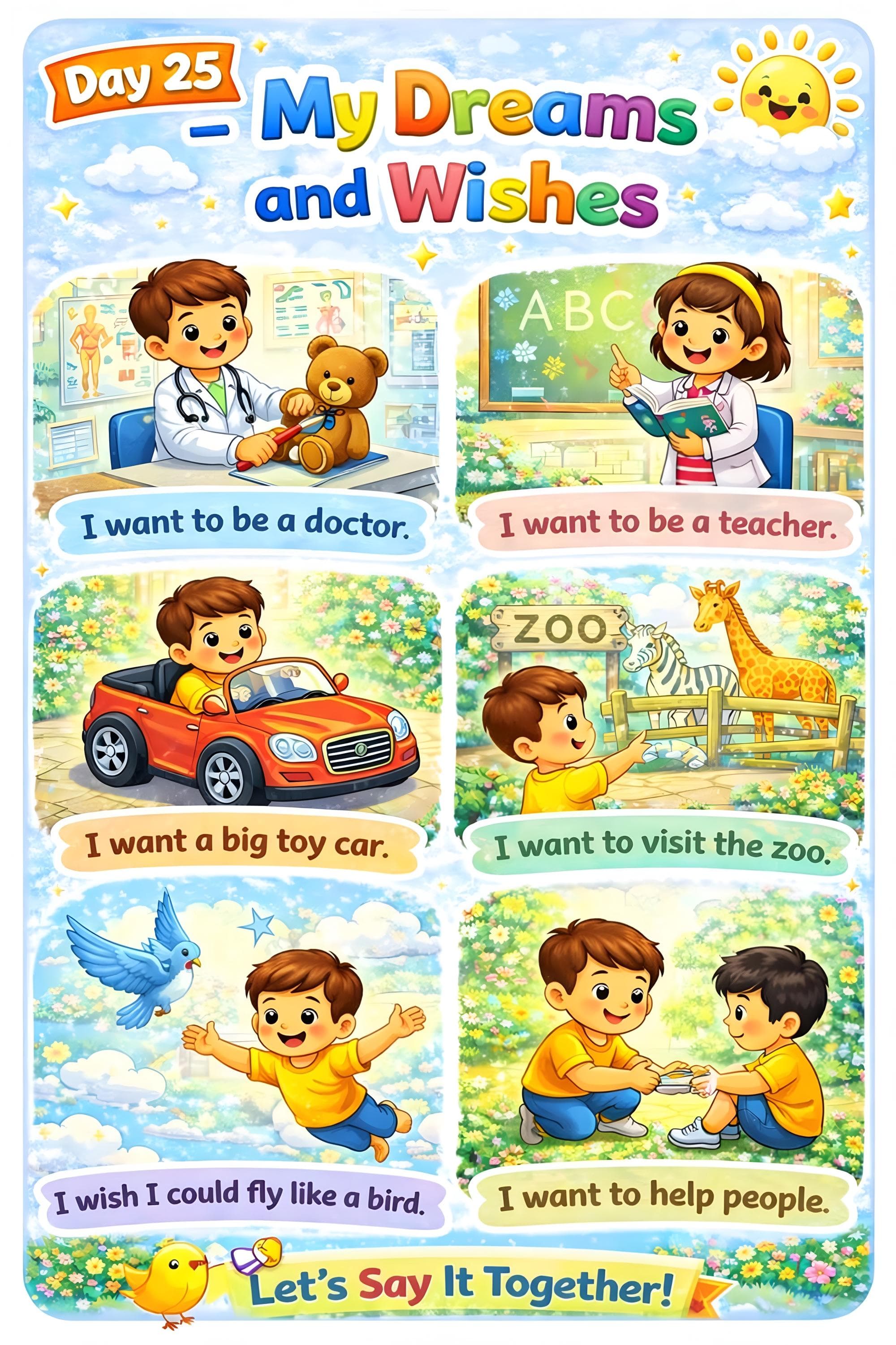 Kids Daily Routine & Manners Learning Book | Preschool Activity PDF | 38 Page