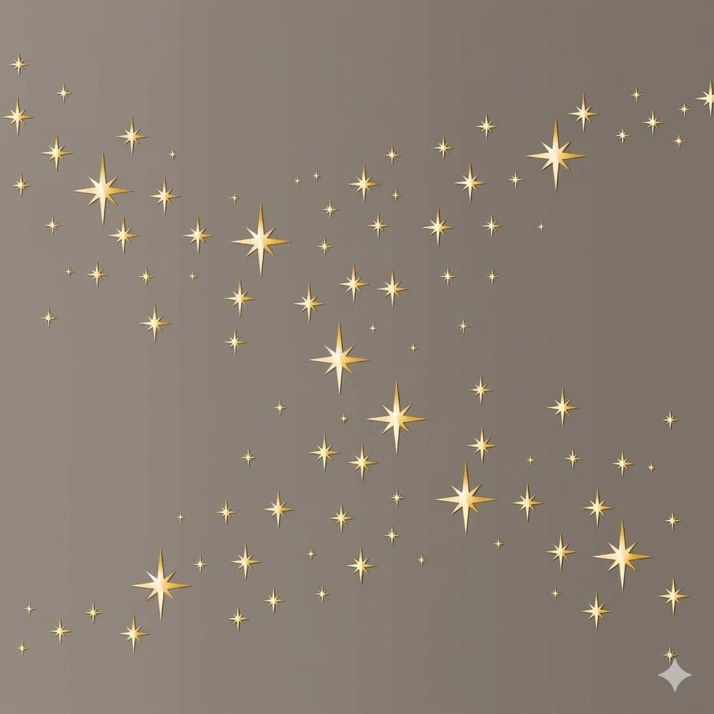 3D Acrylic Mirror Star Wall Stickers – Removable Nursery Decor