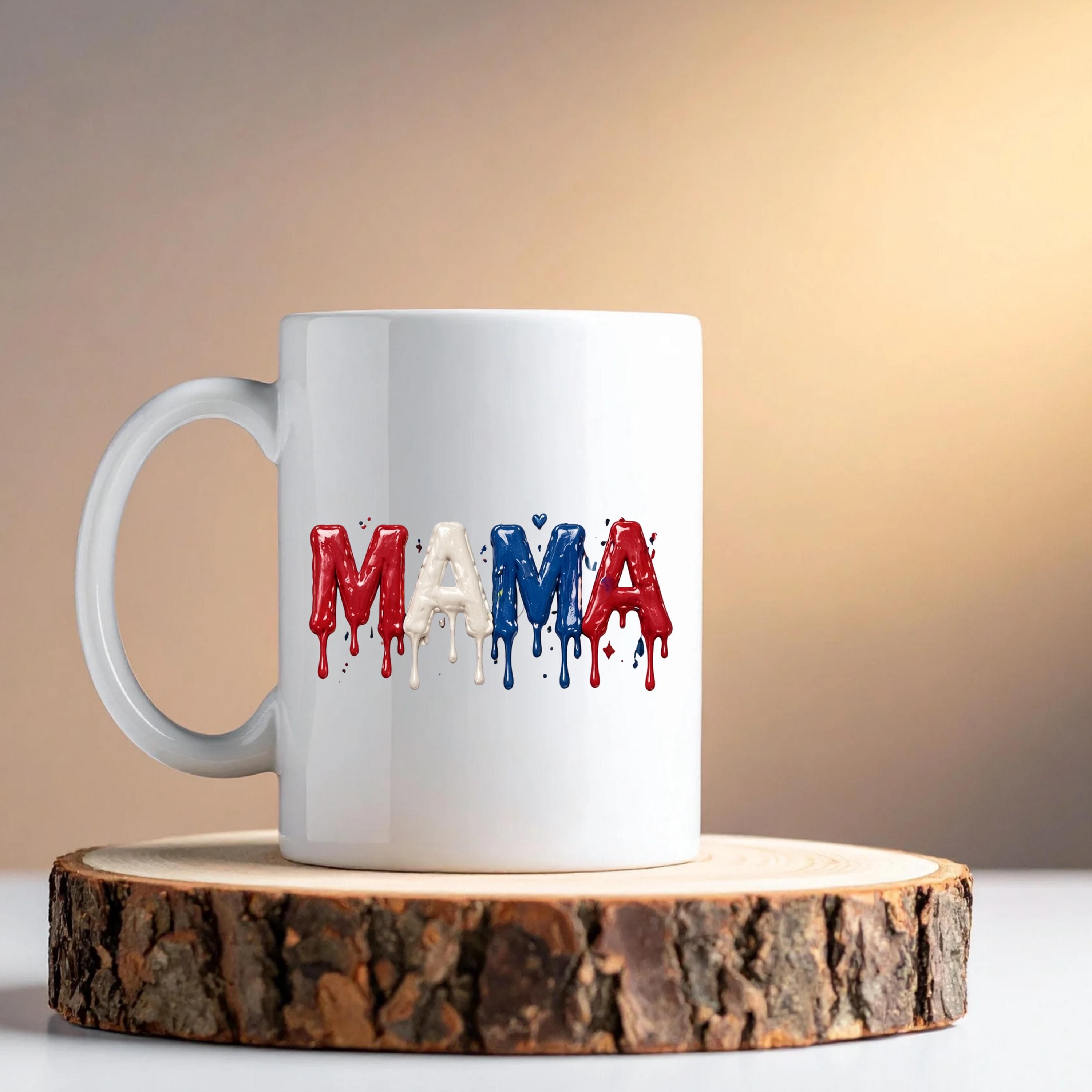 Design Mama Dripping Paint PNG | Mother's Day Sublimation Design (Digital Download) - image 4