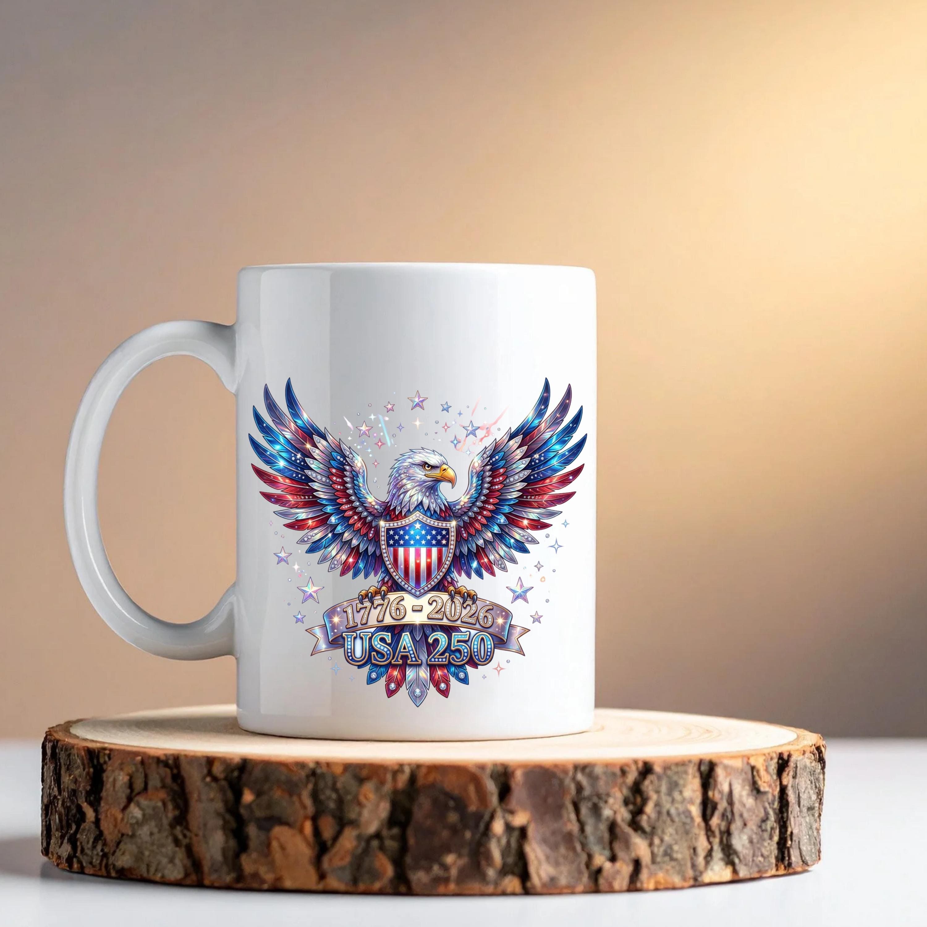Patriotic Eagle USA 250 Shirt Design (Digital Download) - image 5