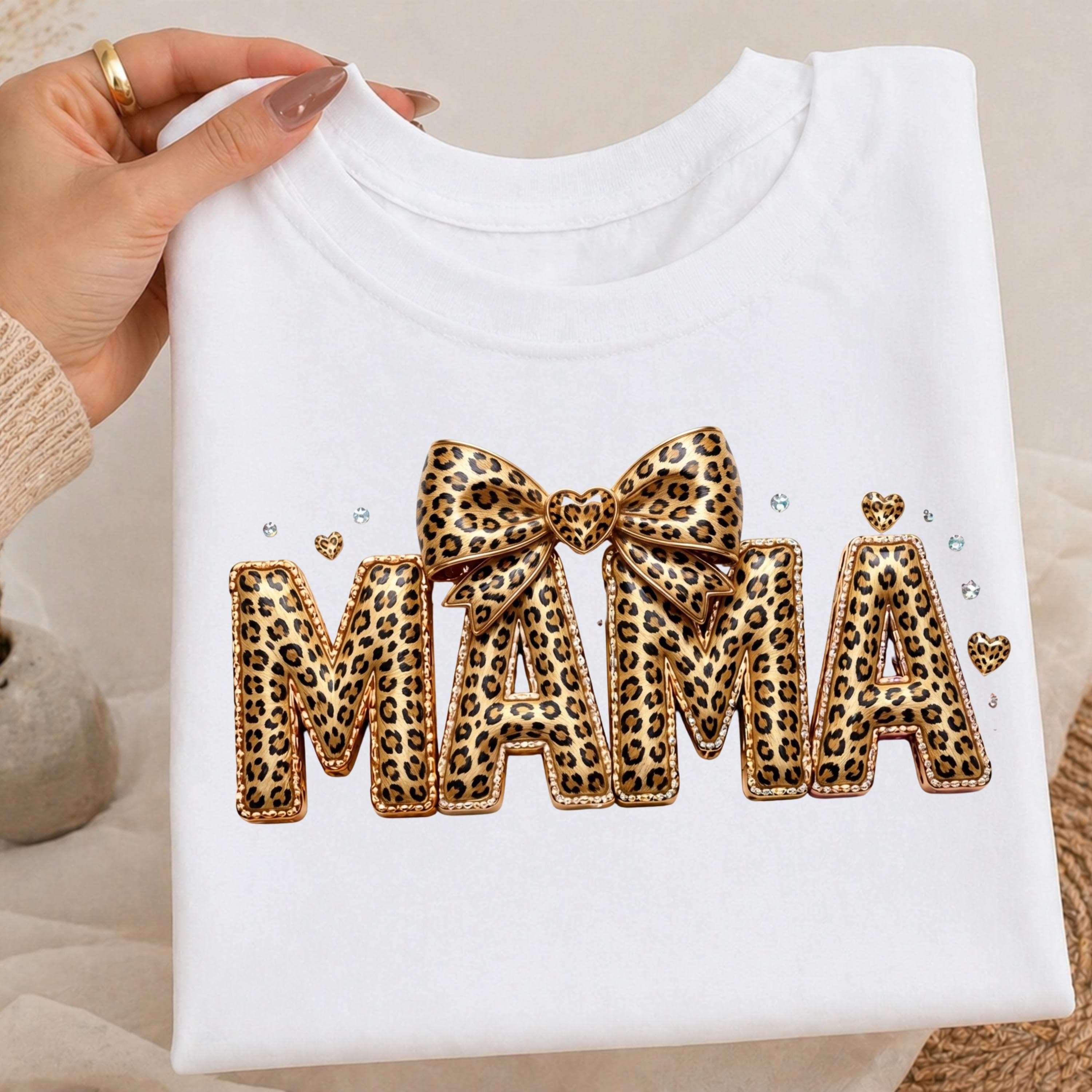 MAMA Leopard Print PNG – Retro Cheetah Sublimation Design (Digital Download)