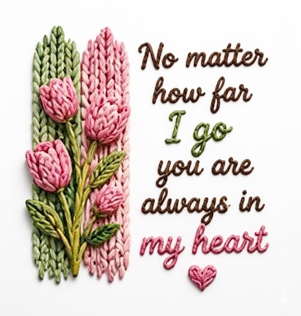 Design Clipart Floral Mom Quotes PNG Bundle | Crochet Yarn Style Sublimation Clipart (Digital Download) - image 5