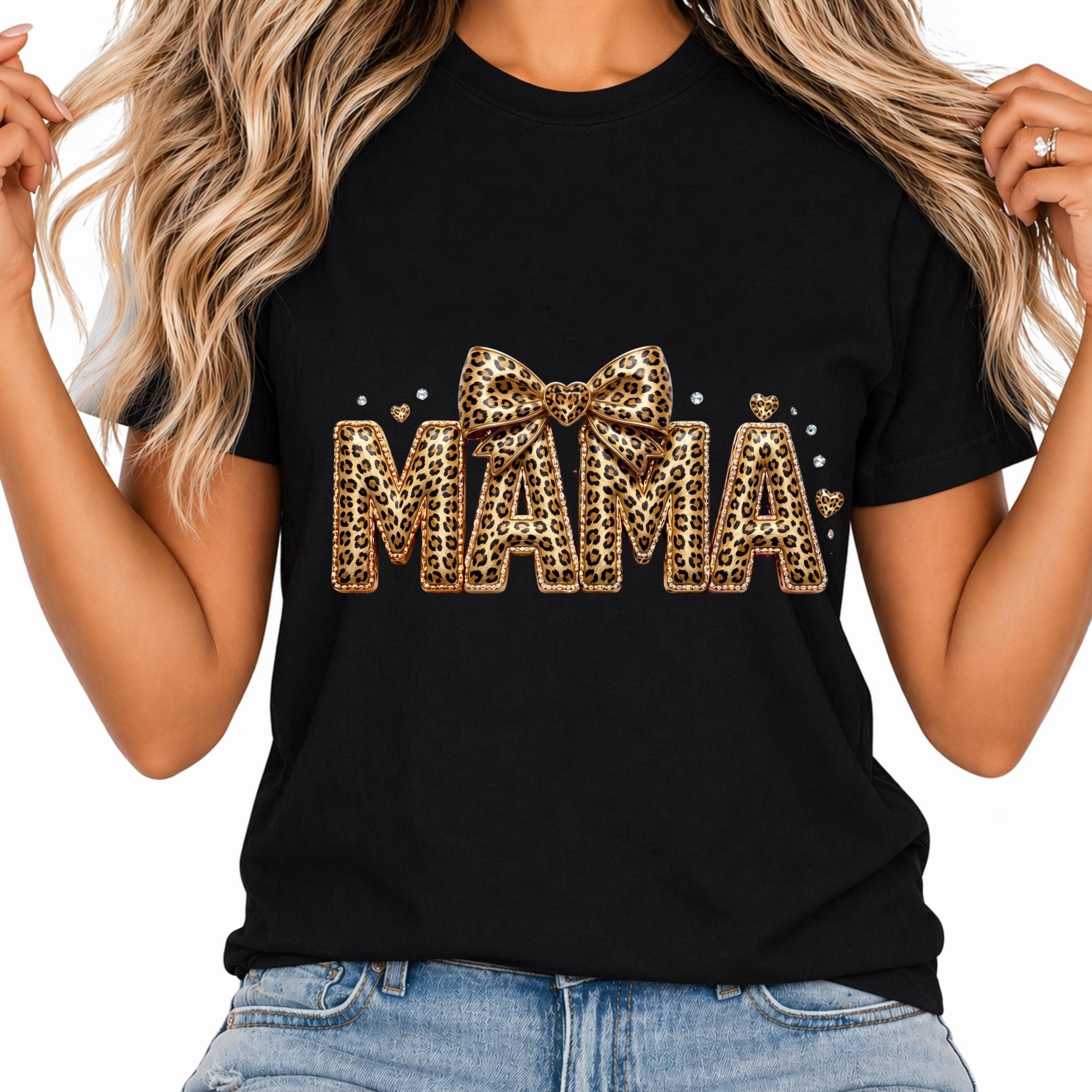 MAMA Leopard Print PNG ā Retro Cheetah Sublimation Design (Digital Download) - image 5