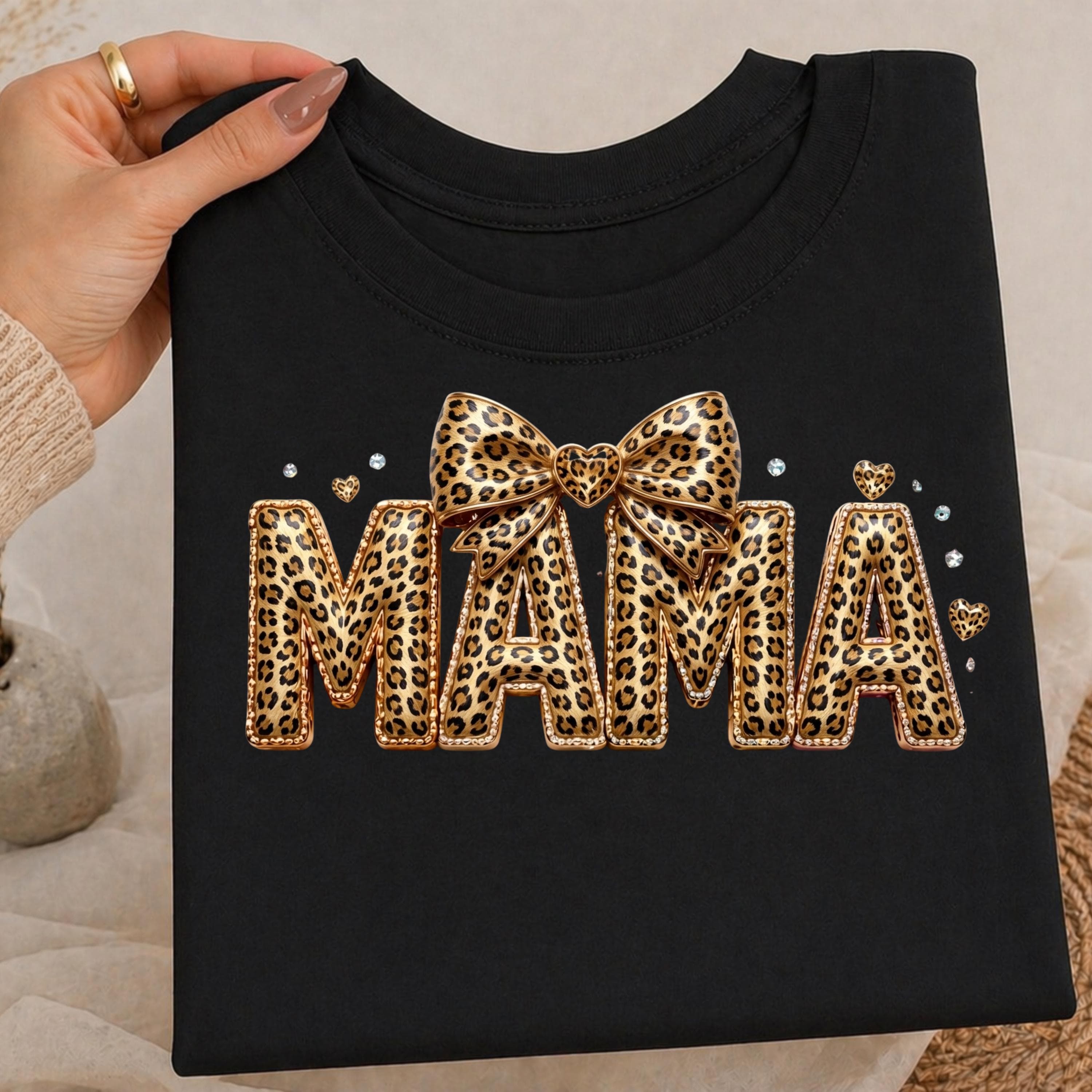 MAMA Leopard Print PNG ā Retro Cheetah Sublimation Design (Digital Download) - image 3