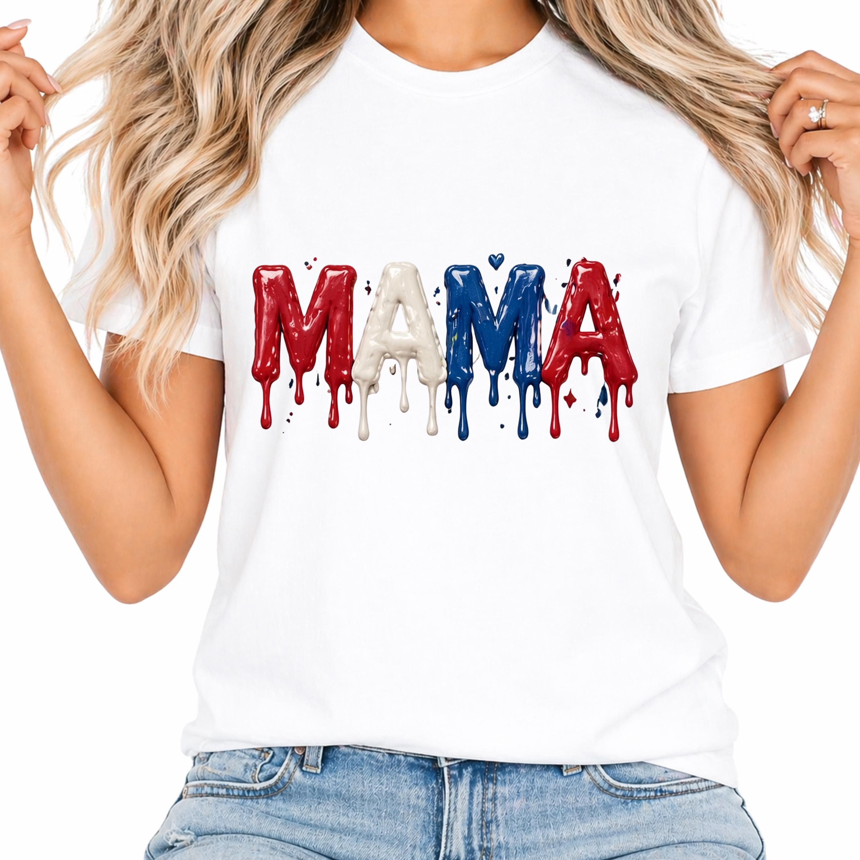 Design Mama Dripping Paint PNG | Mother's Day Sublimation Design (Digital Download) - image 5