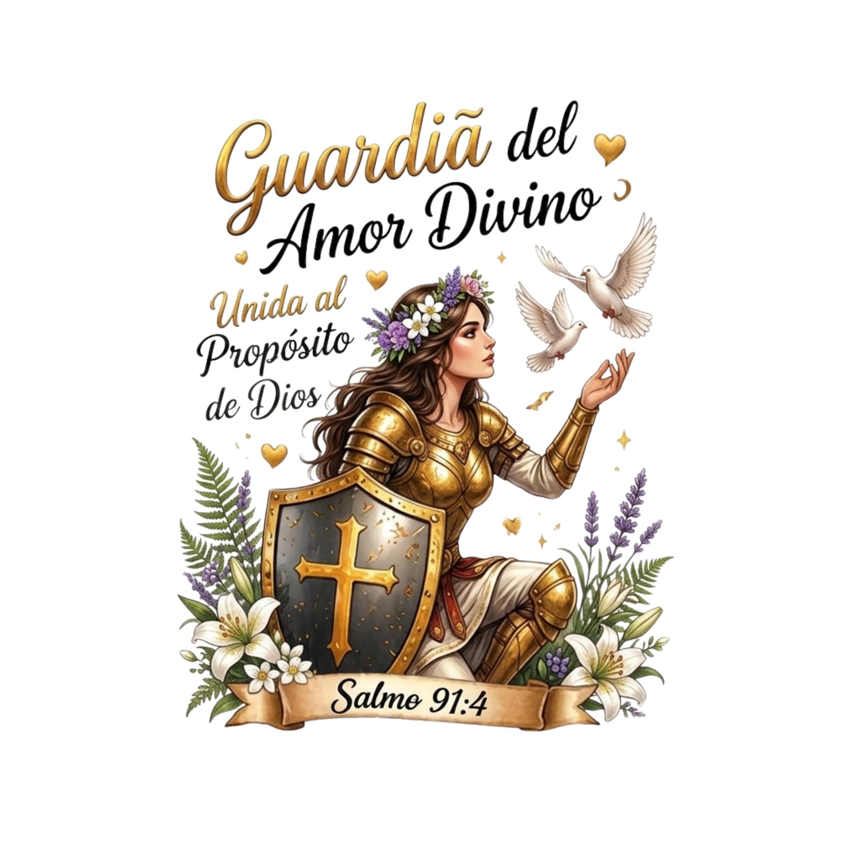 16 Design Christian Warrior Women Clipart, Armor of God, Floral Spiritual Illustrations (Digital Download)