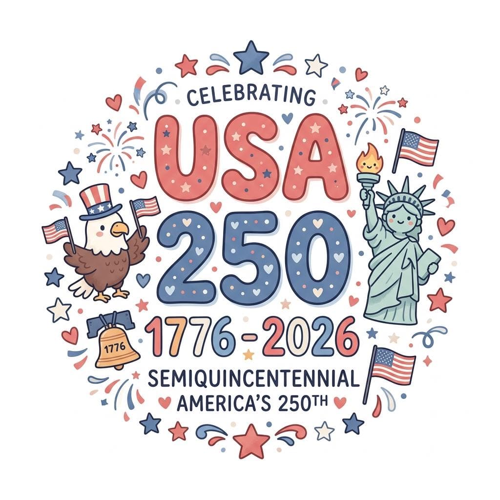 USA 250th Anniversary Patriotic PNG, Independence Day Sublimation Design (Digital Download) - image 3