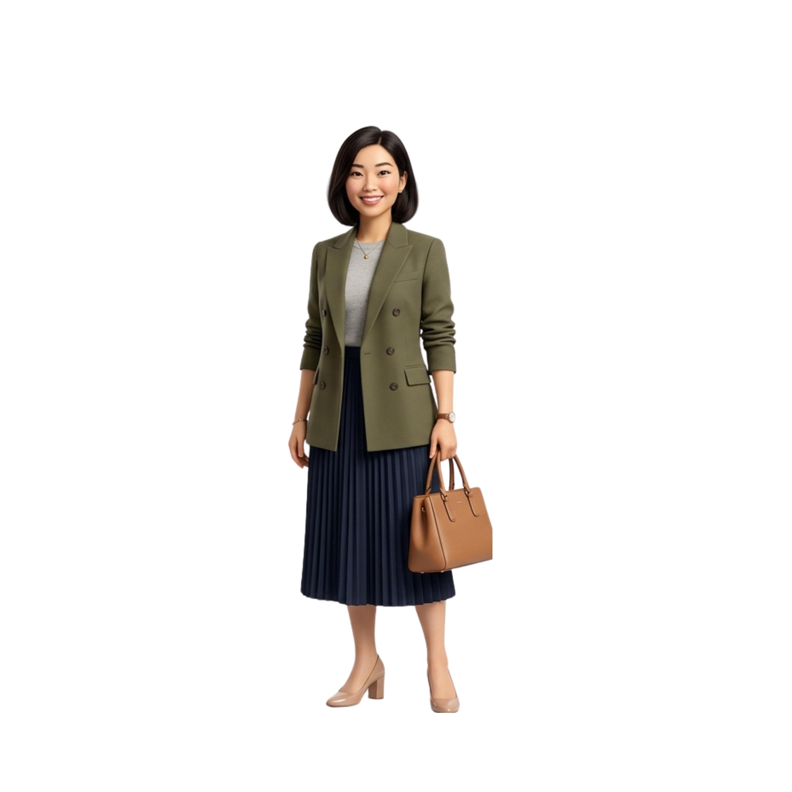 Modest Fashion Cliparts, Muslim Woman Illustrations, Hijab Style (Digital Download) - image 3
