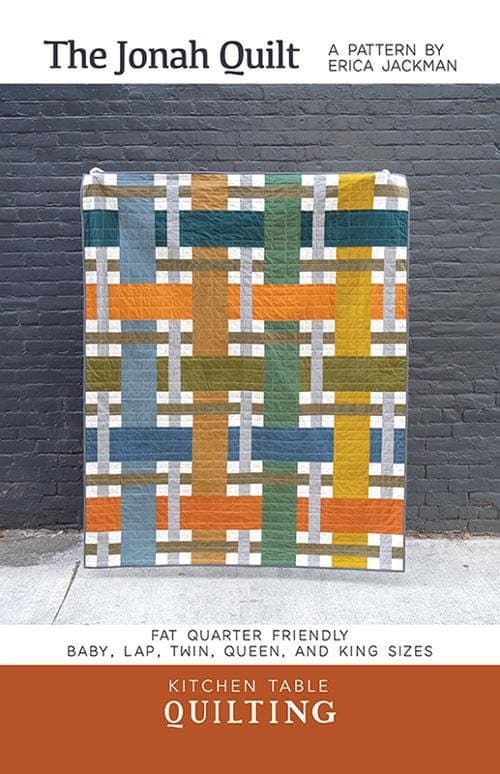 The Jonah Quilt Pattern by Kitchen Table -Multiple sizes