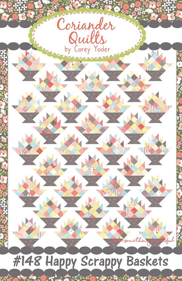 Happy Scrappy Baskets Pattern by Corey Yoder