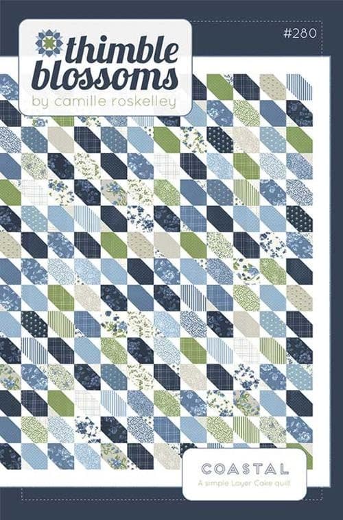 Coastal G TB 280 Pattern by Thimble Blossoms- 60" X 73"