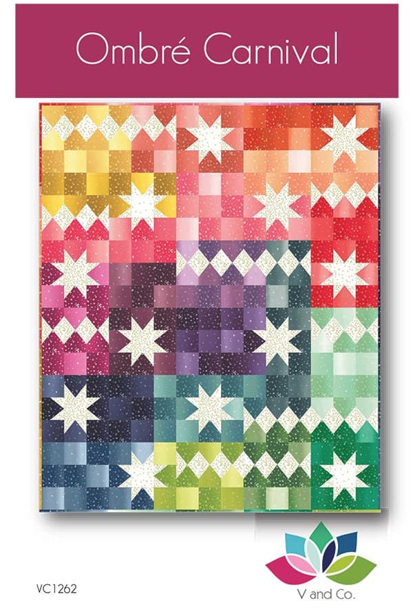 Ombre' Carnival Quilt Pattern
