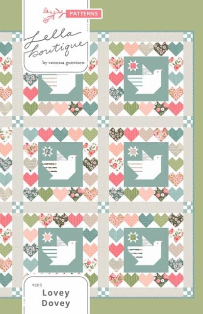 Lovey Dovey LB 205 Pattern by Lella Boutique- Moda-