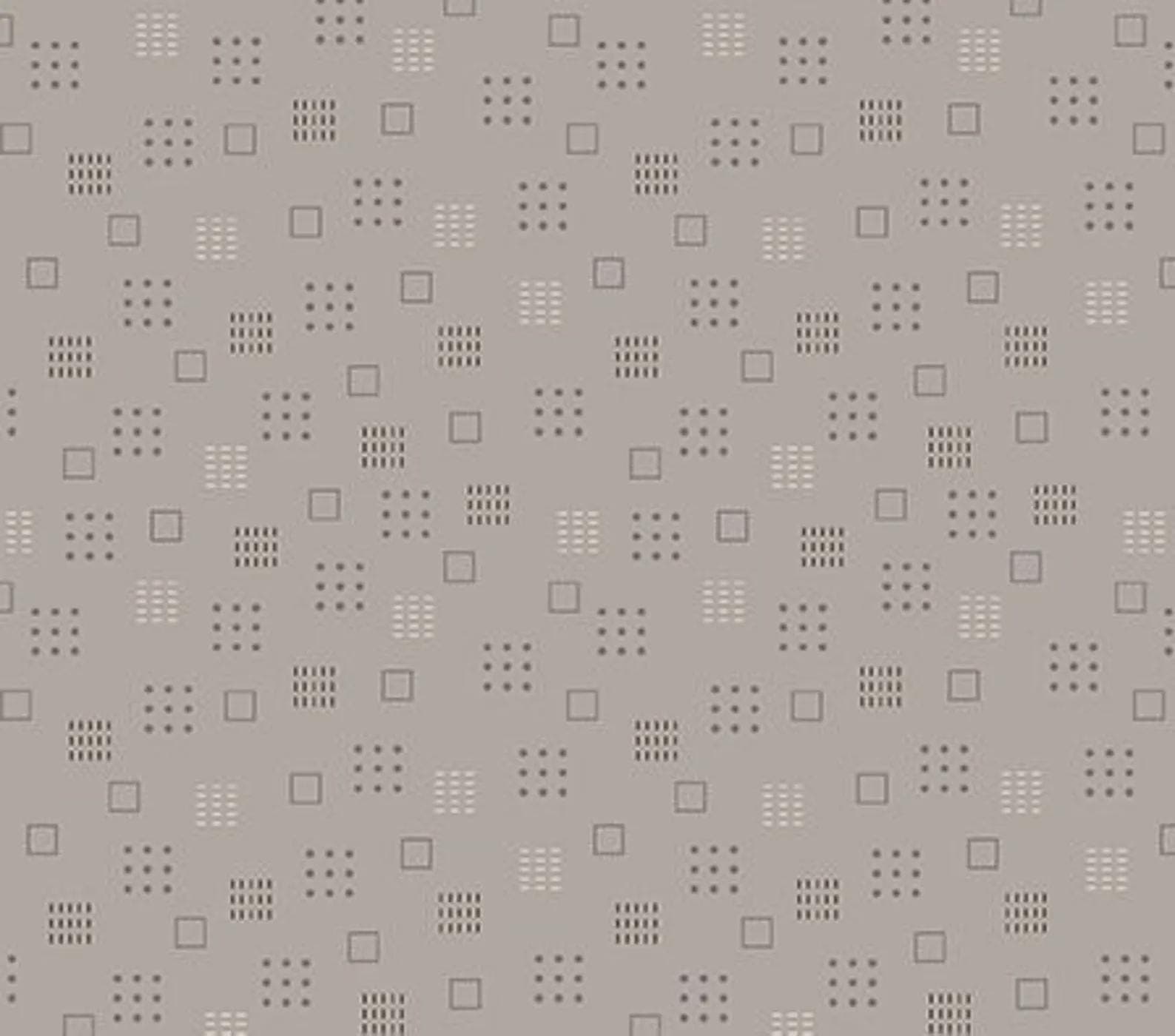 Autumn Squares C14653-PEWTER by Lori Holt for Riley Blake Designs- 1/2 Yard