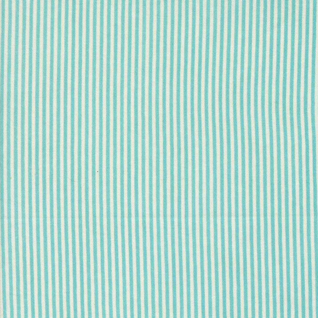 Sunday Brunch Short Stack Stripes Mint Tea 30757 13 by Basic Grey for Moda- Half Yard