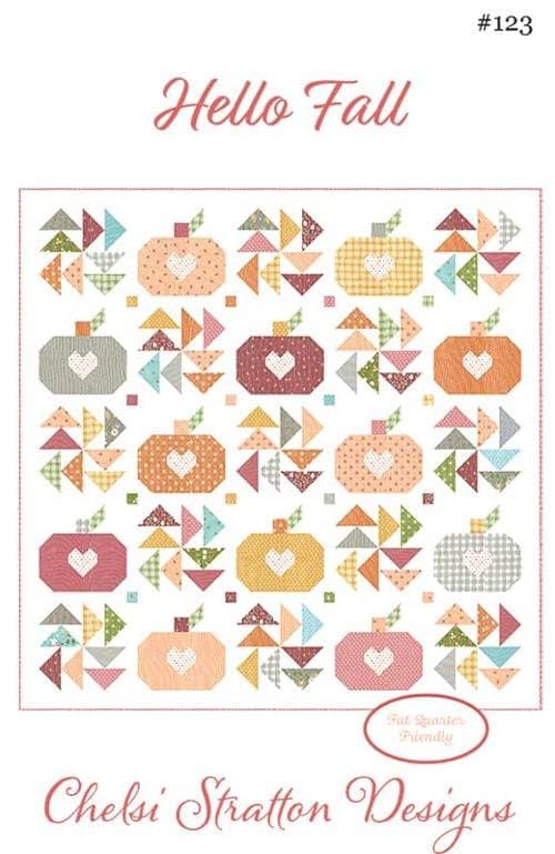 Hello Fall Quilt Pattern by Sherri and Chelsi- Moda- 71 X 71"