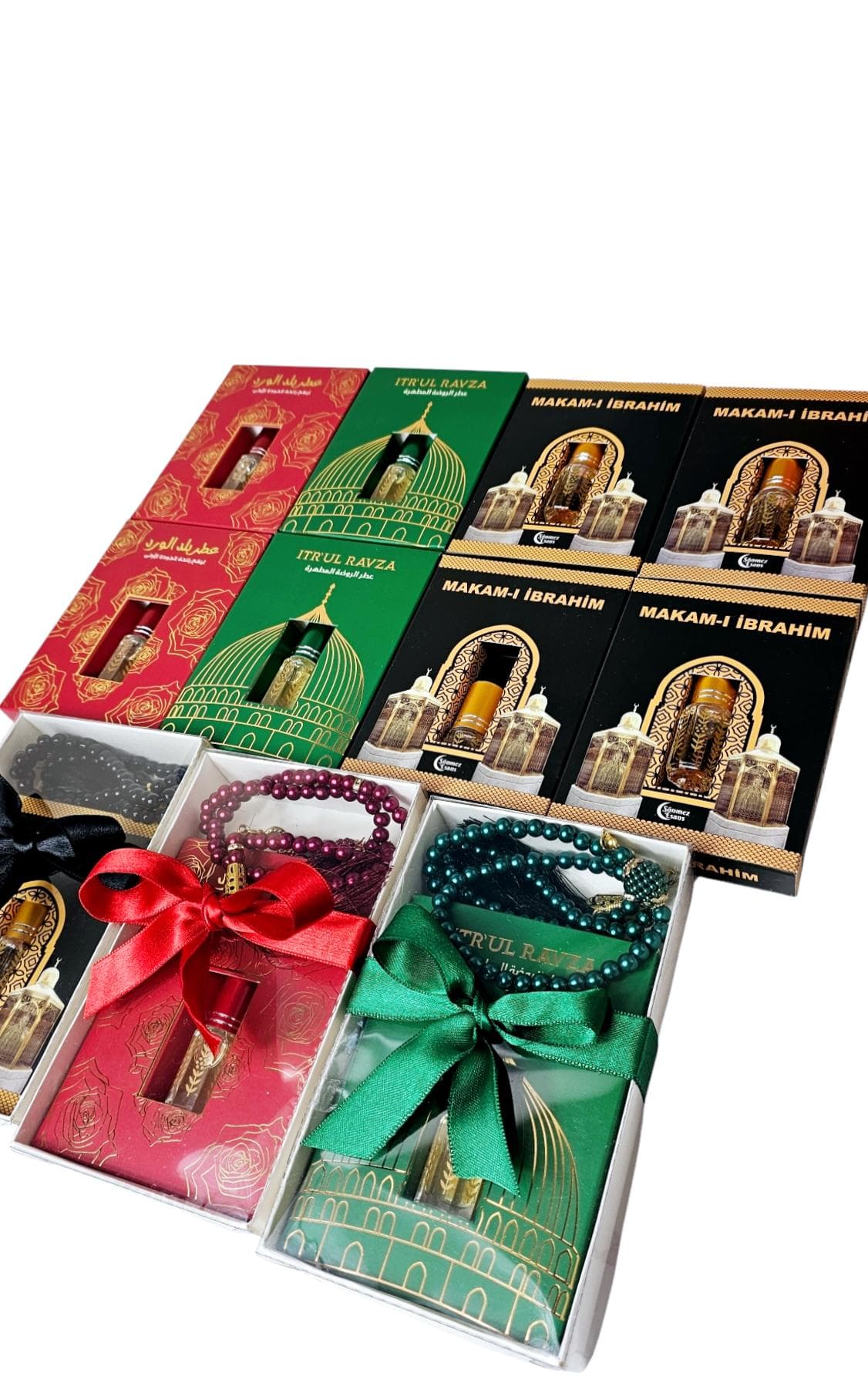 Islamic Essence Ramadan Gift Maqam Ibrahim Oud Attar Al Ka'ba Muslim Oud Oil Kaaba Perfume Itr'ul Ravza Eid Gift Muslim Favours Rose Scent, Islamic favors, Islamic wedding gifts, Wedding favours, wedding presents, scent favours, islamic presents