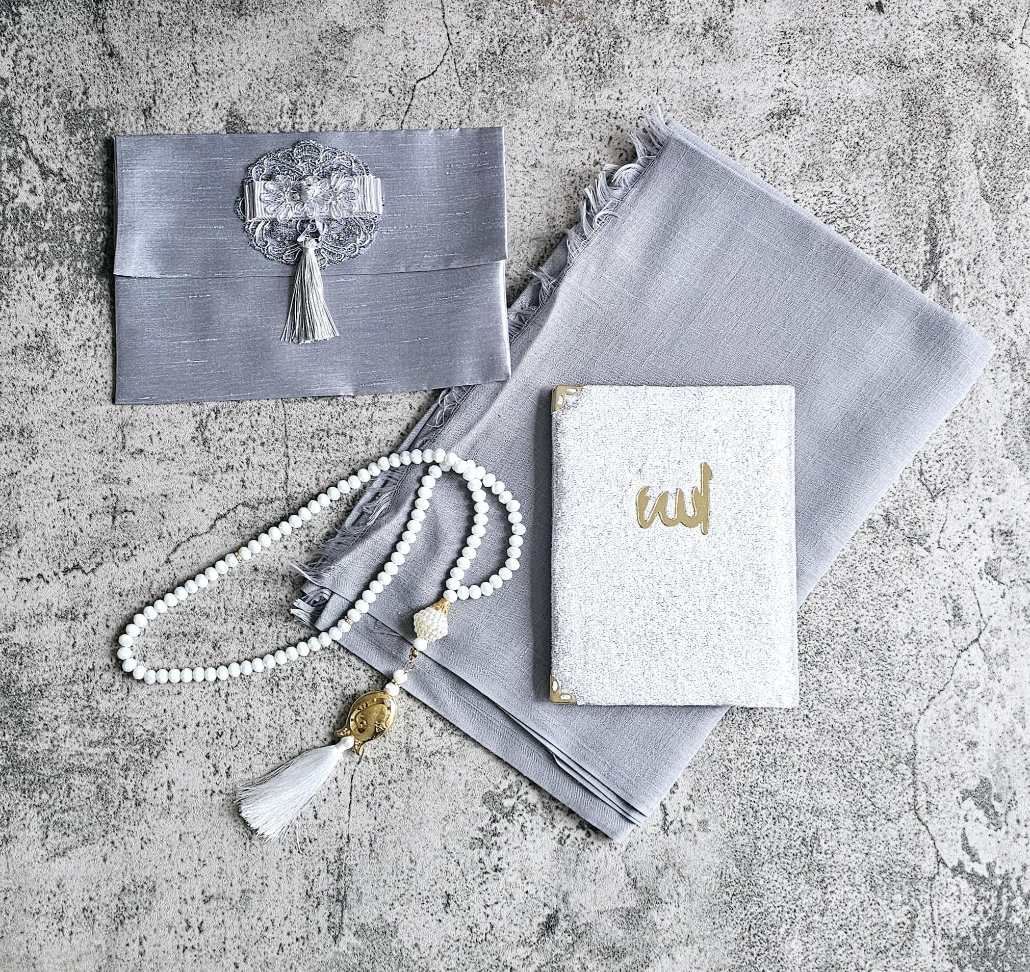Islamic Gift Set: Yaseen Book, Tasbeh, Hijab - Ramadan Eid Gift - image 3