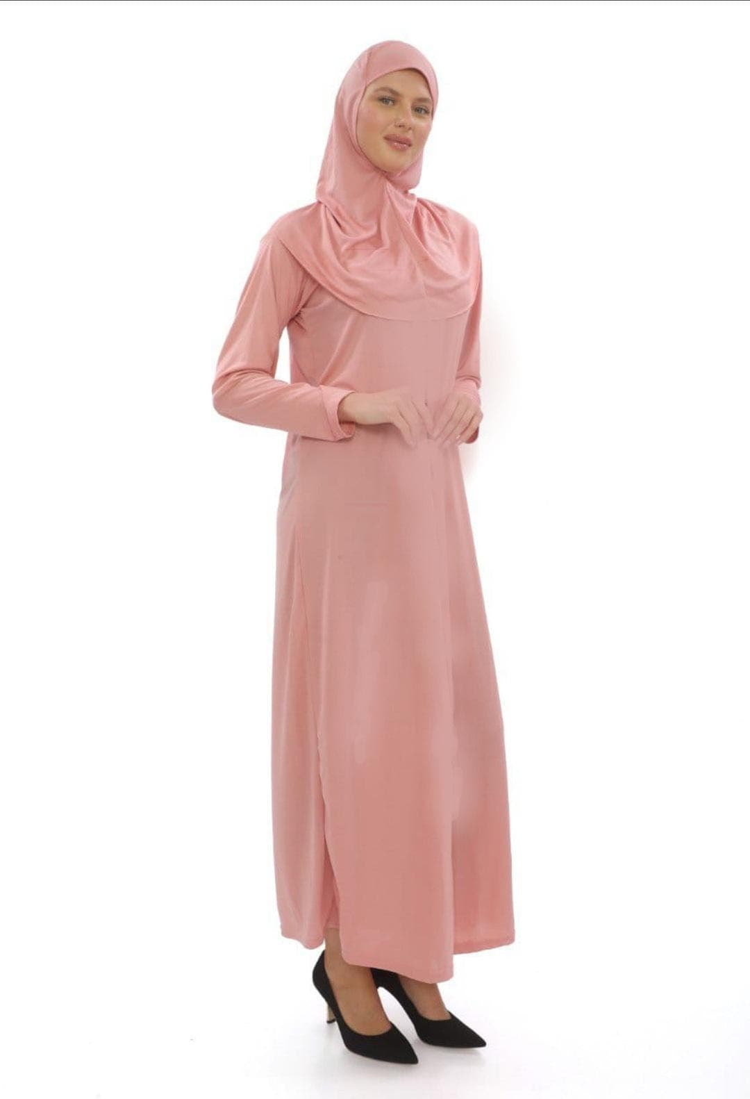 Personalized Prayer Dress Set: Velvet Mat, Quran, Rosary - Eid Ramadan Gift - image 3