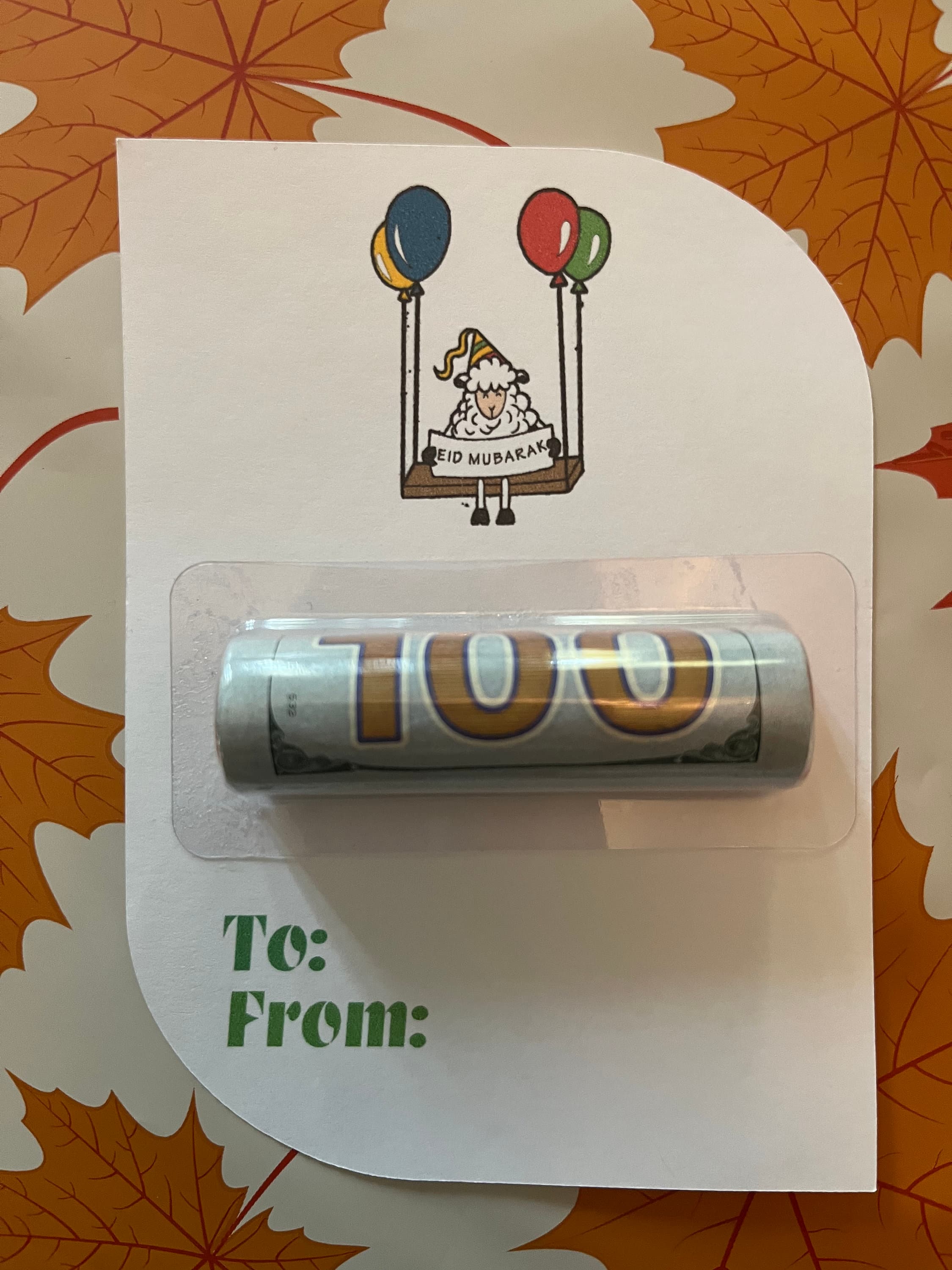 Eid Money Cards - Unique gift idea this Eid