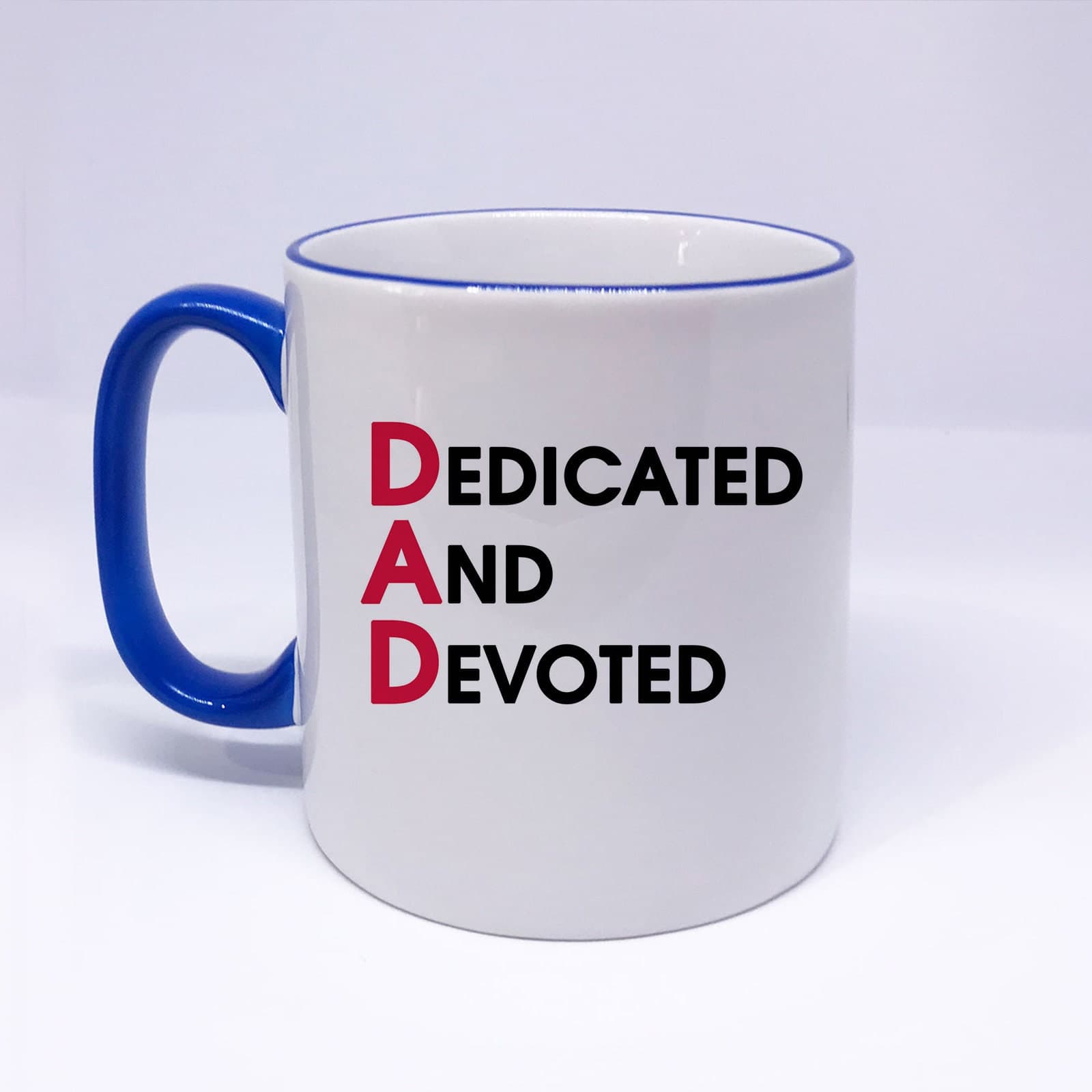 Dedicated Dad Coffee Mug – Father's Day Gift, Ceramic Tea Cup - image 3
