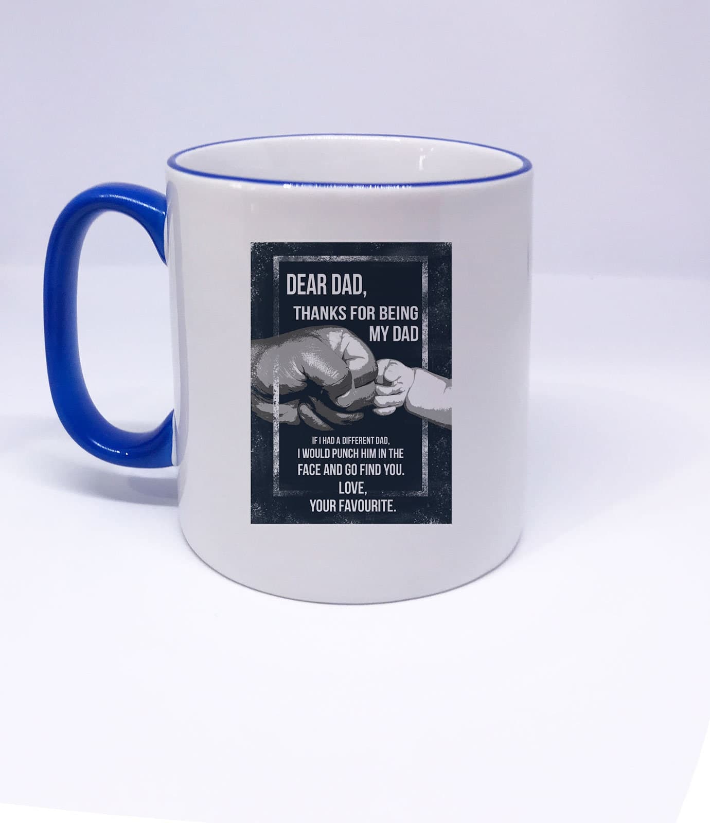 Funny Dad Coffee Mug, Father's Day Gift, 'Dear Dad' Quote - image 4
