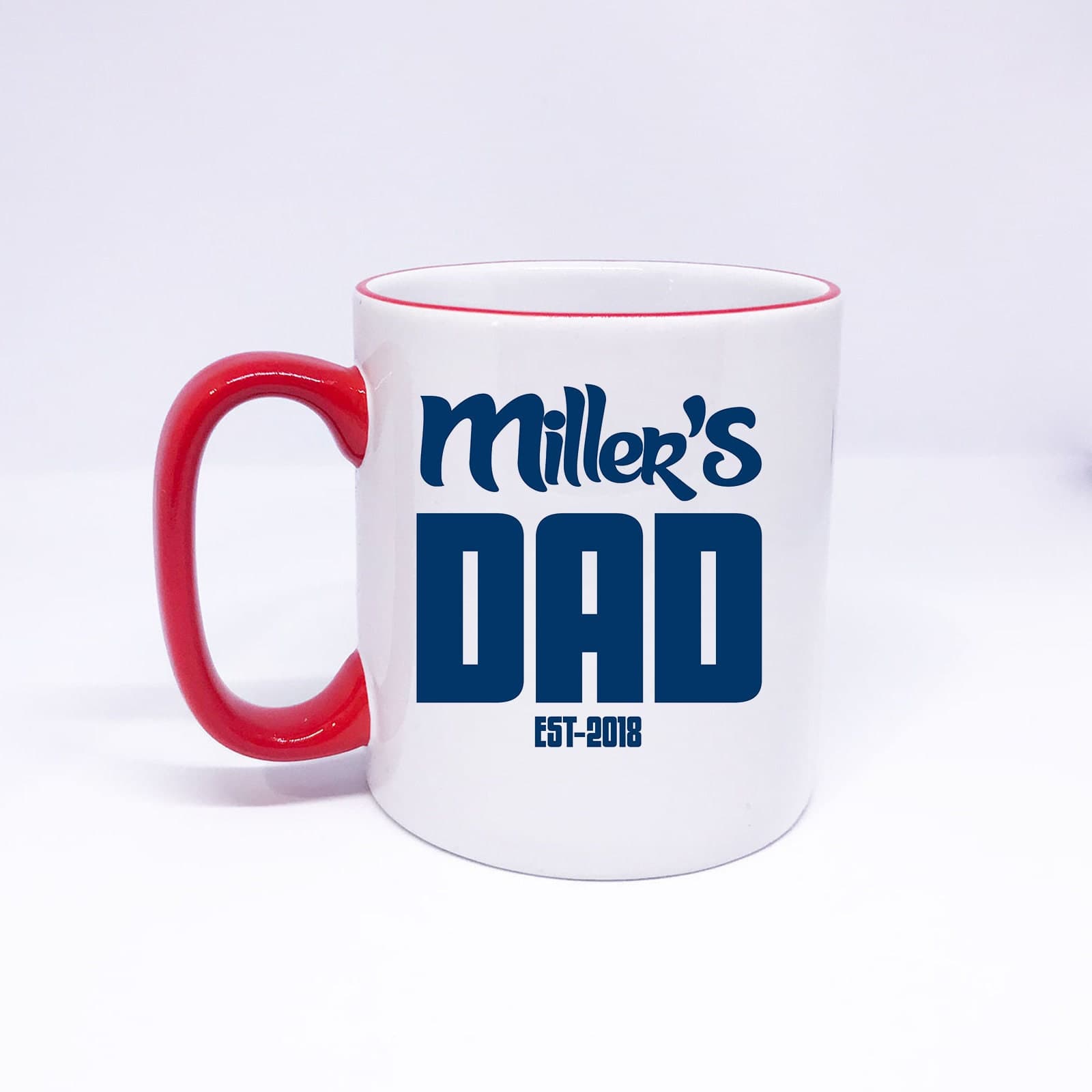 Personalized Father's Day Mug, Ceramic Dad Coffee Cup - image 4