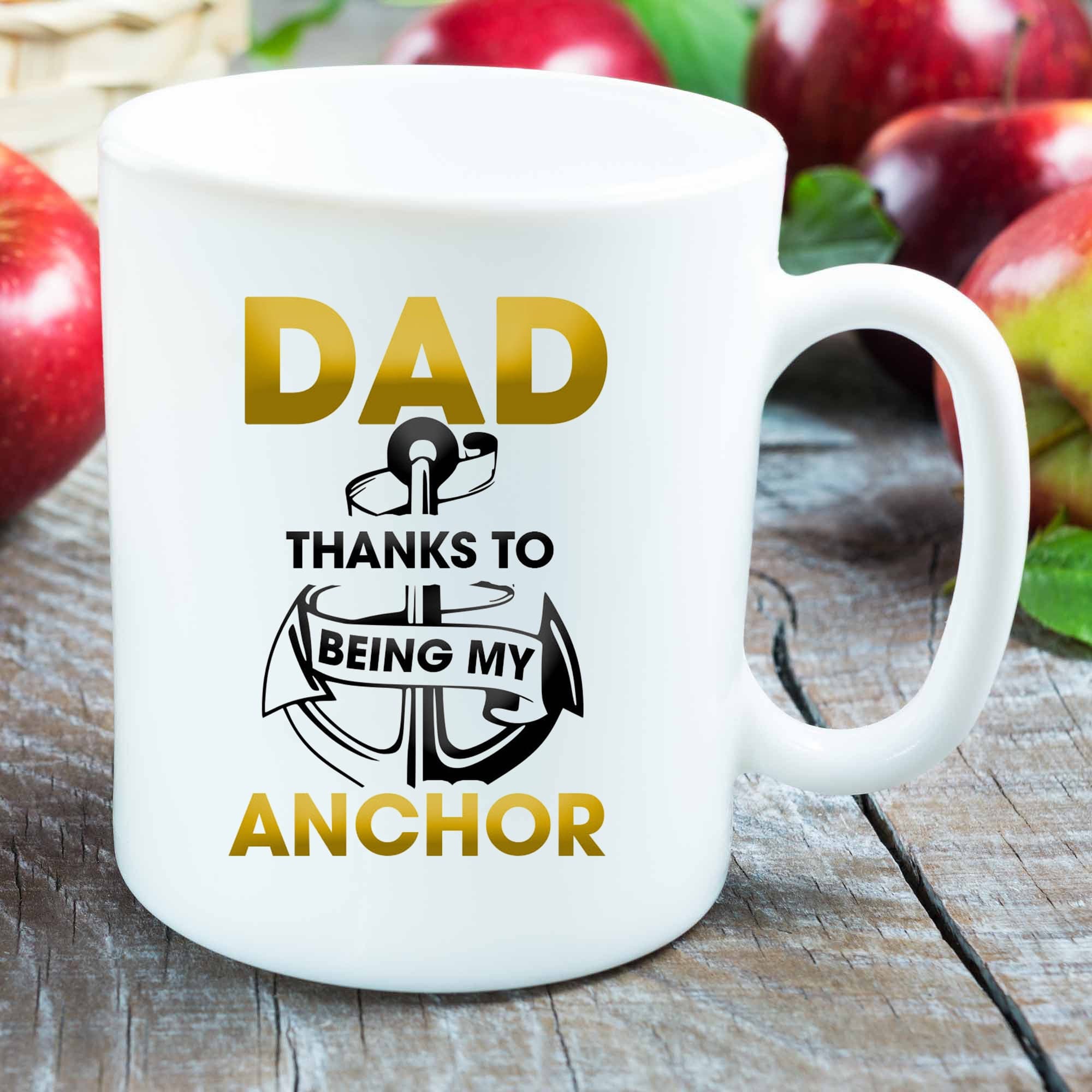 Dad Anchor Coffee Mug, Father's Day Gift