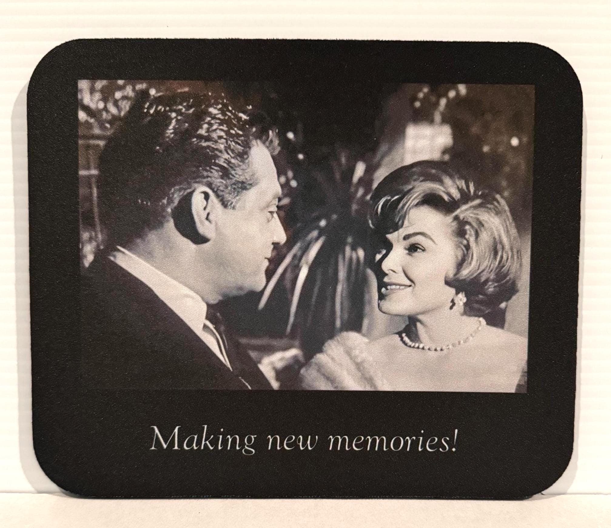 Perry Mason Mousepad: Raymond Burr & Barbara Hale, Making New Memories
