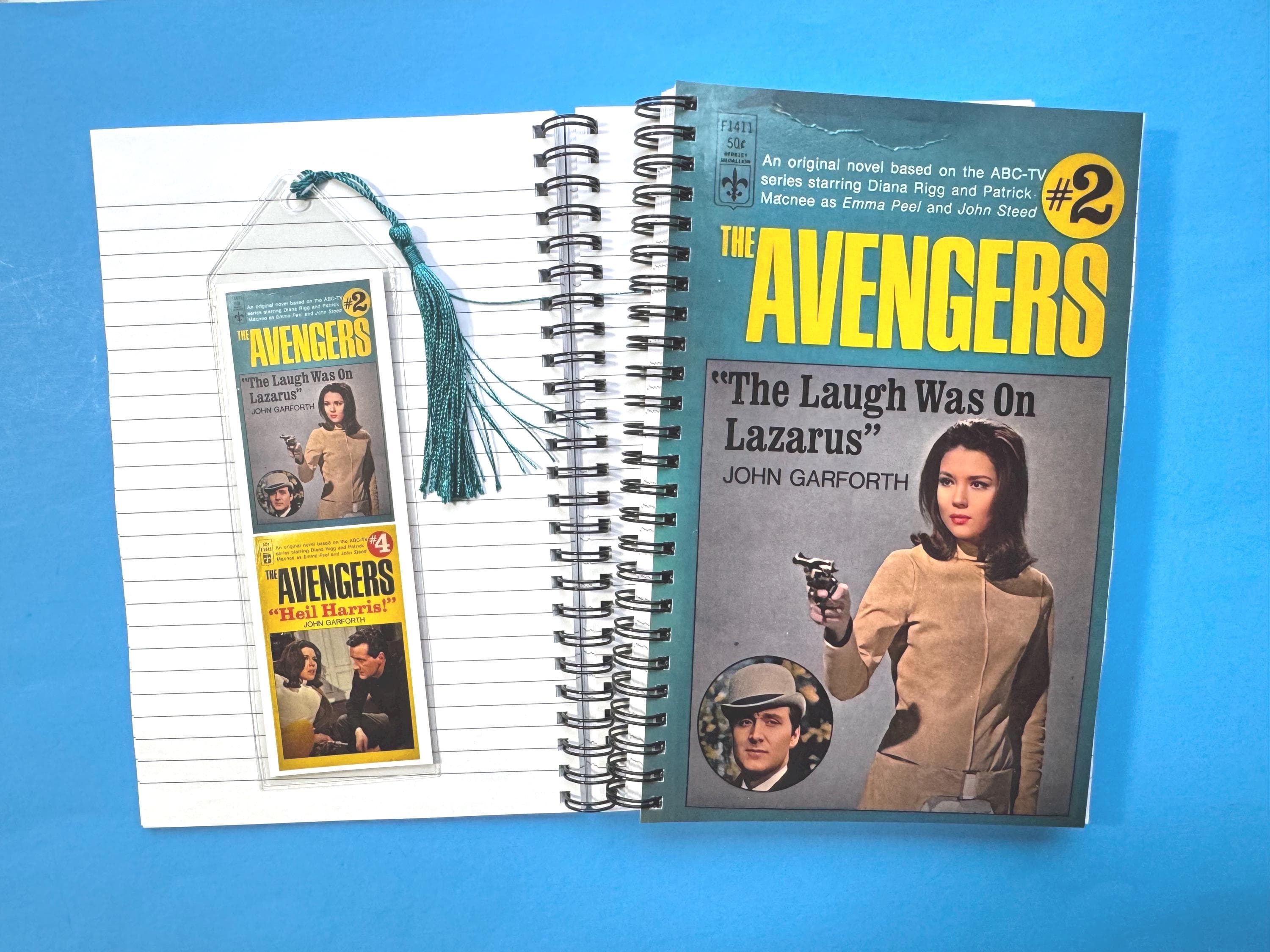 The Avengers Notebook & Bookmark Set: Vintage British TV Journal