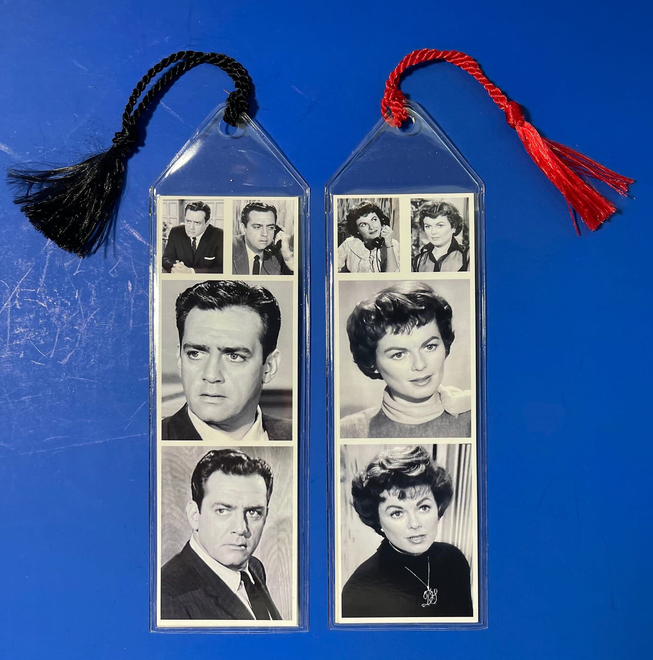 Perry Mason TV Show Bookmarks: Perry & Della Set