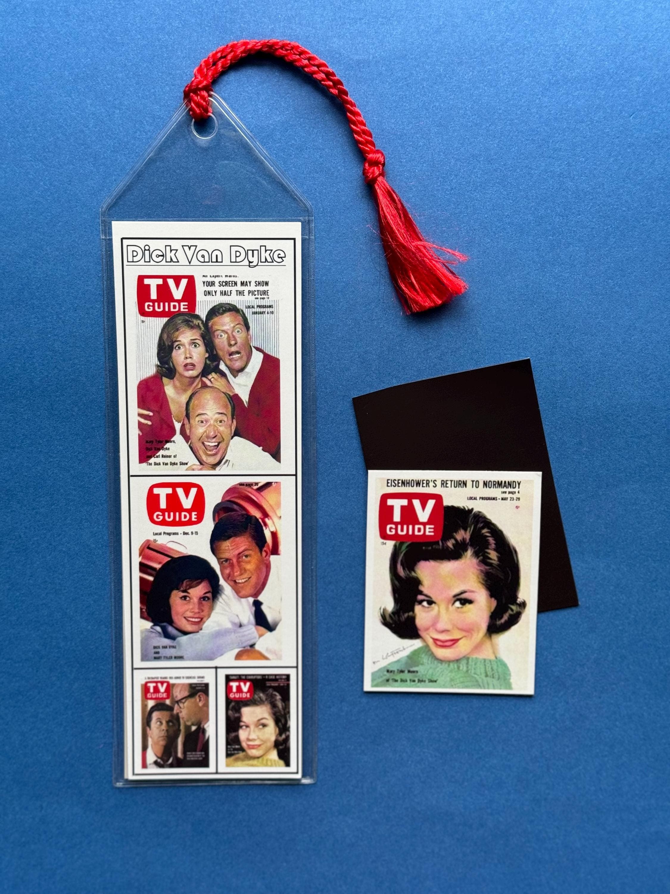 Dick Van Dyke Show Bookmark & Magnet Set: TV Guide Gift