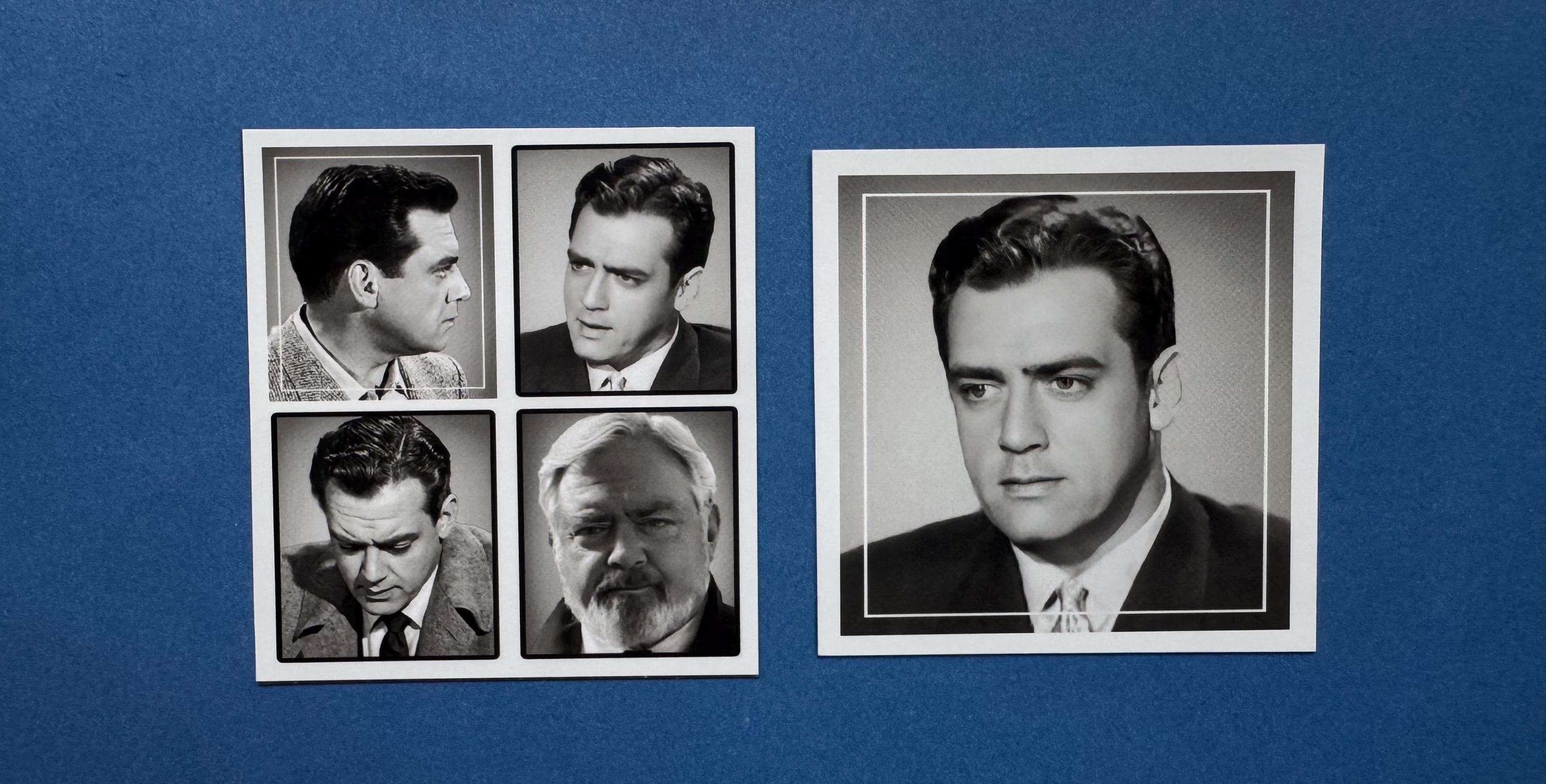 Perry Mason Magnet Set: Raymond Burr Fan Gift, Stocking Stuffer