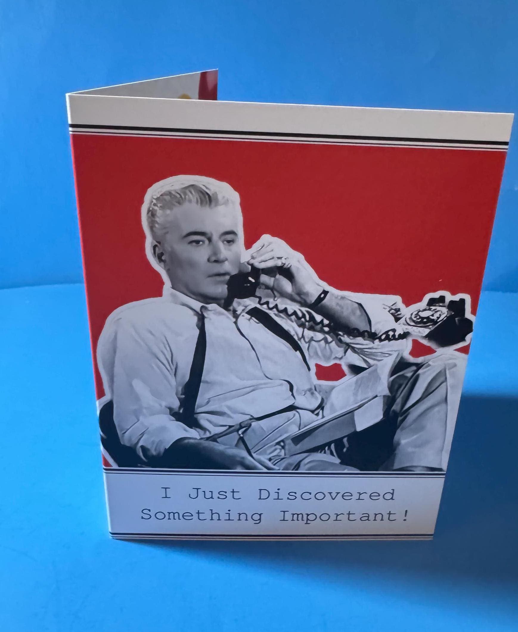 Perry Mason Birthday Card: Paul Drake, William Hopper - Baby Boomer Gift - image 5