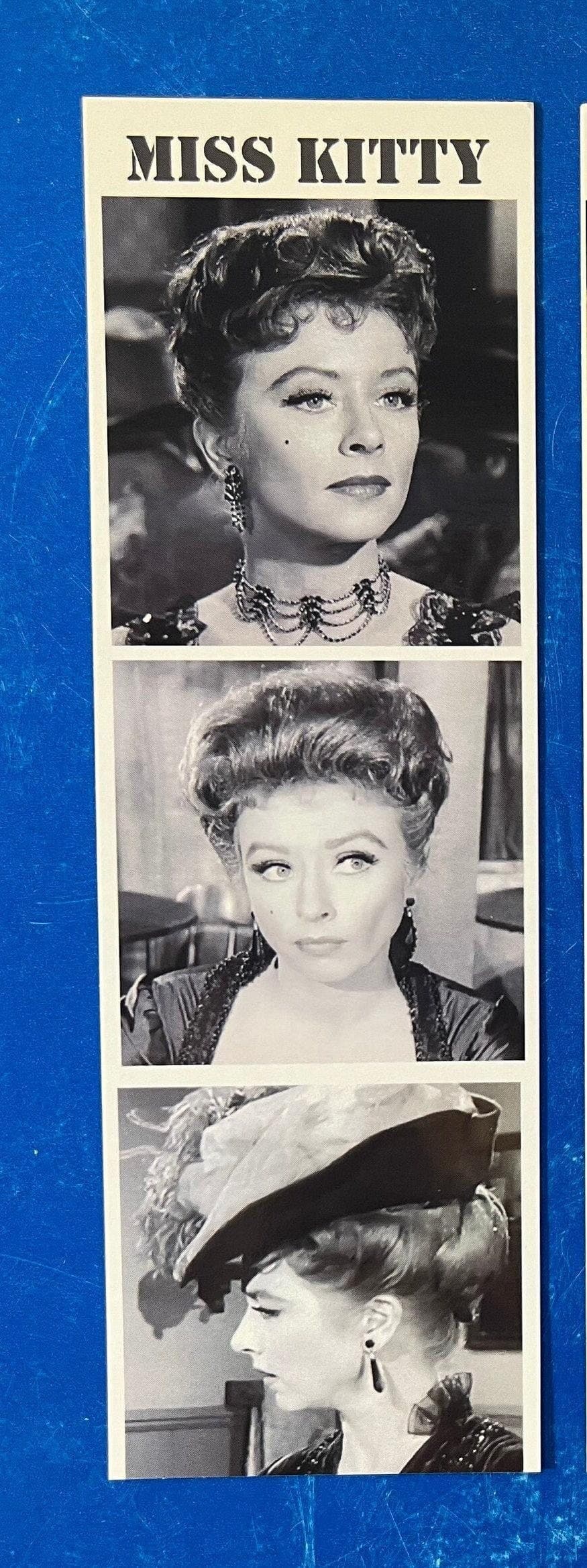Gunsmoke Miss Kitty Bookmark, Gunsmoke TV Show Fan Gift, Gunsmoke Bookmark, Amanda Blake - image 3