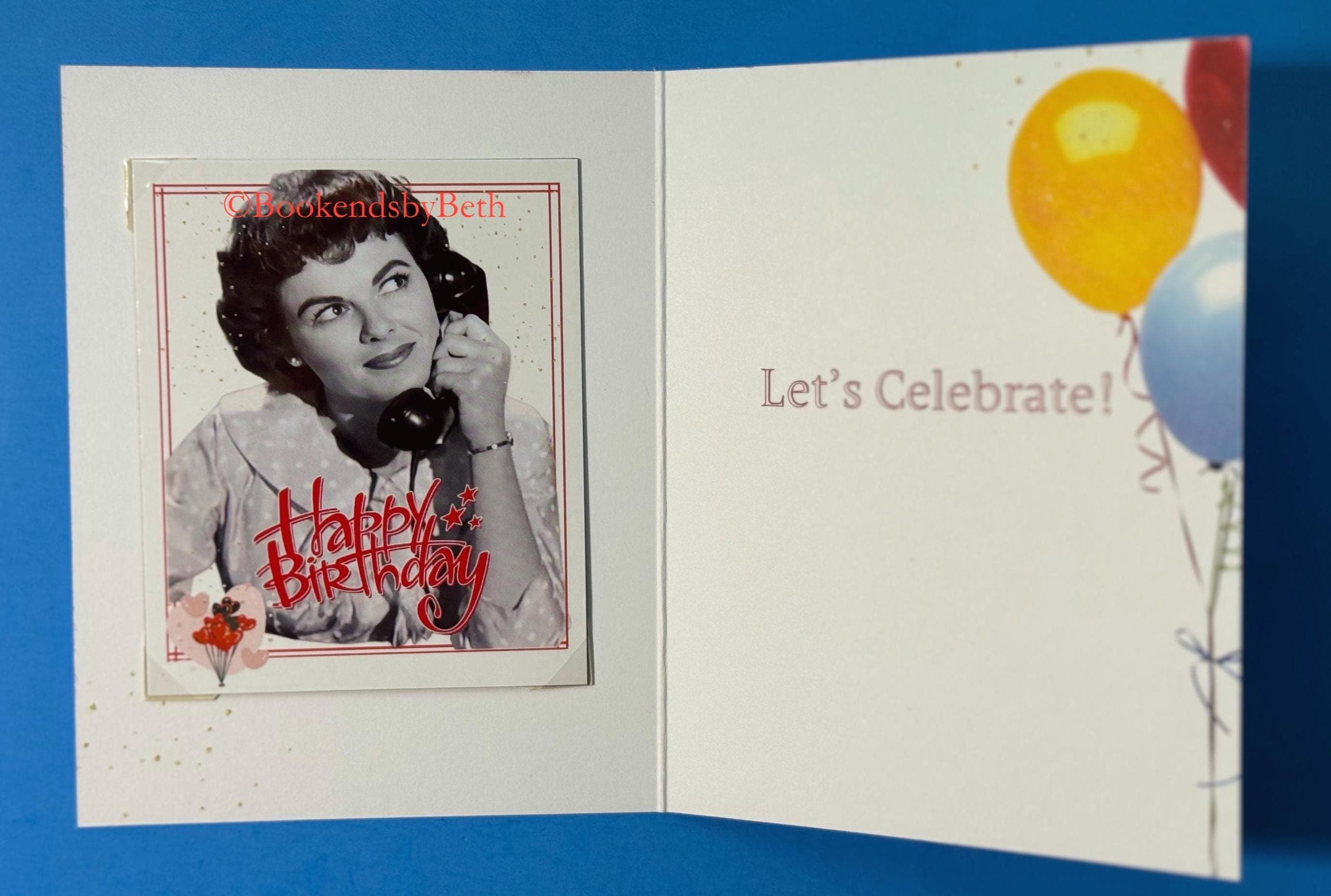 Perry Mason Birthday Card & Magnet Set: Della Street Fan - image 3